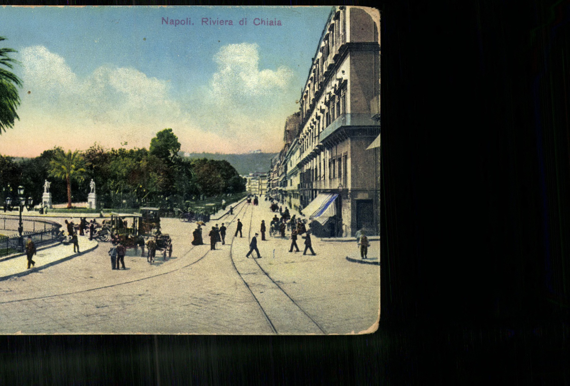 Napoli; Riviera di Chiaia (Magyar Kereskedelmi és Vendéglátóipari Múzeum CC BY-NC-ND)