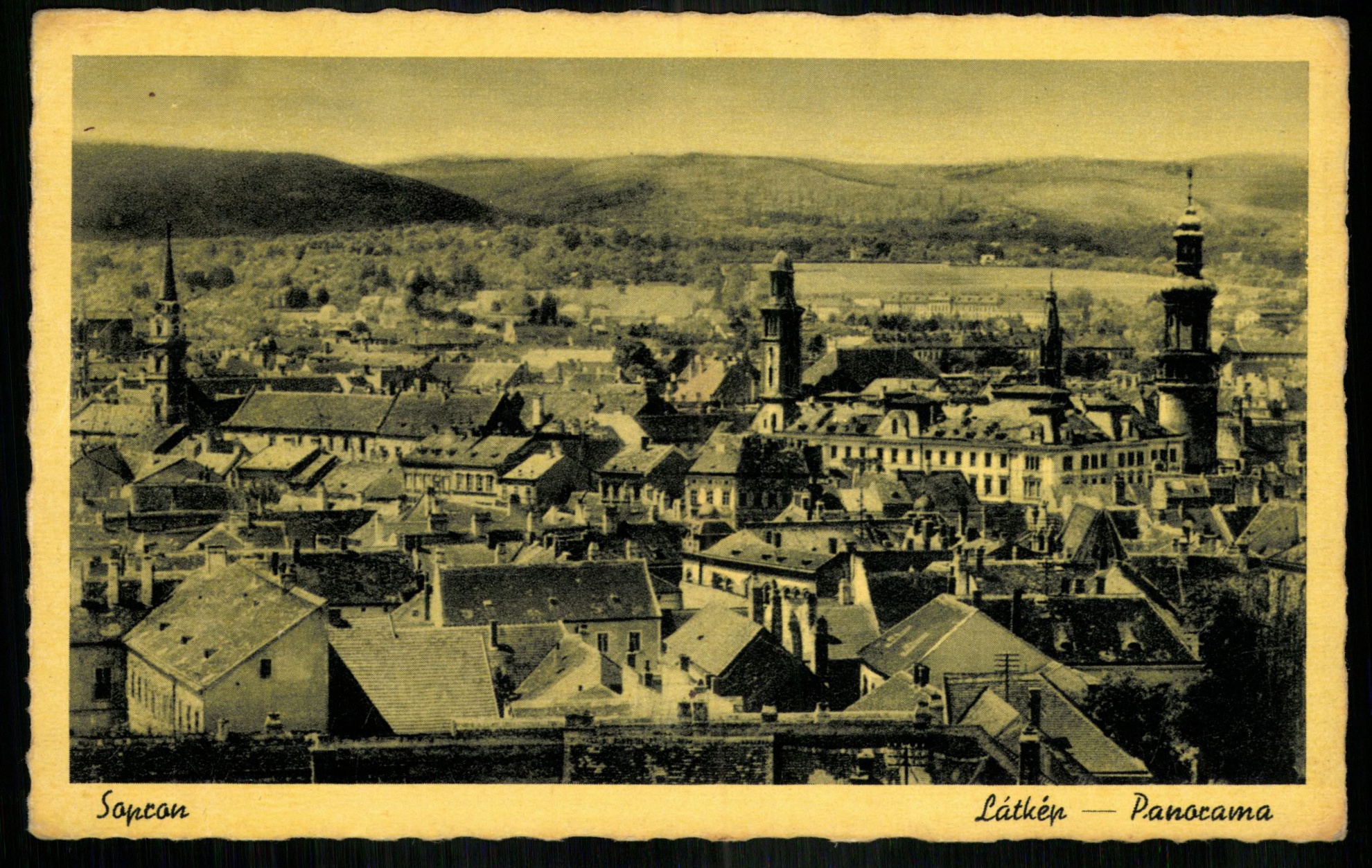 Sopron; Látkép (Magyar Kereskedelmi és Vendéglátóipari Múzeum CC BY-NC-ND)