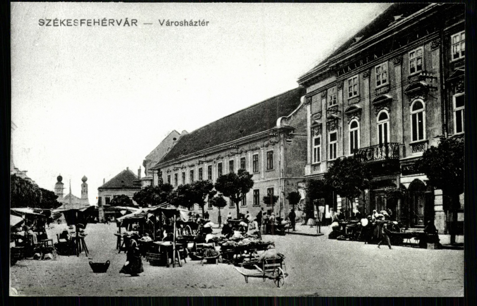 Székesfehérvár; Városháztér (Magyar Kereskedelmi és Vendéglátóipari Múzeum CC BY-NC-ND)