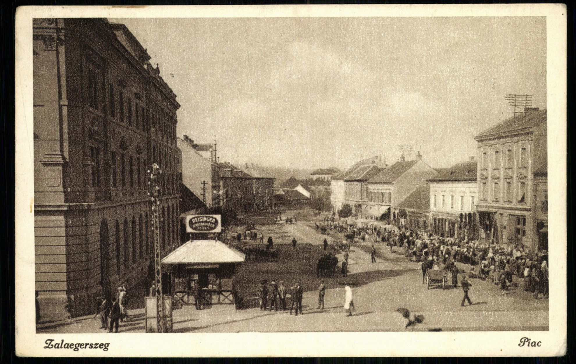 Zalaegerszeg; Piac (Magyar Kereskedelmi és Vendéglátóipari Múzeum CC BY-NC-ND)
