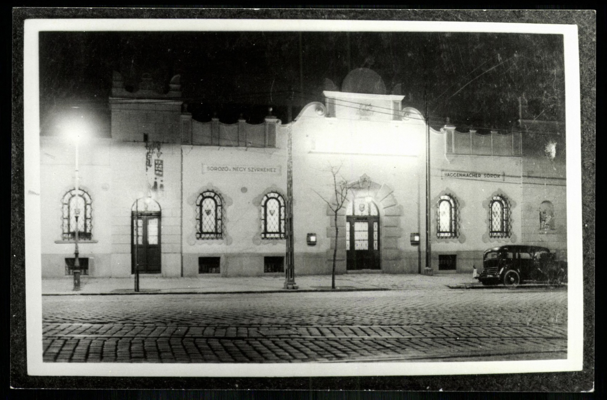 Schrettner István „Négyszürke” sörözője, Budapest, II., Margit krt. 83. (Magyar Kereskedelmi és Vendéglátóipari Múzeum CC BY-NC-ND)