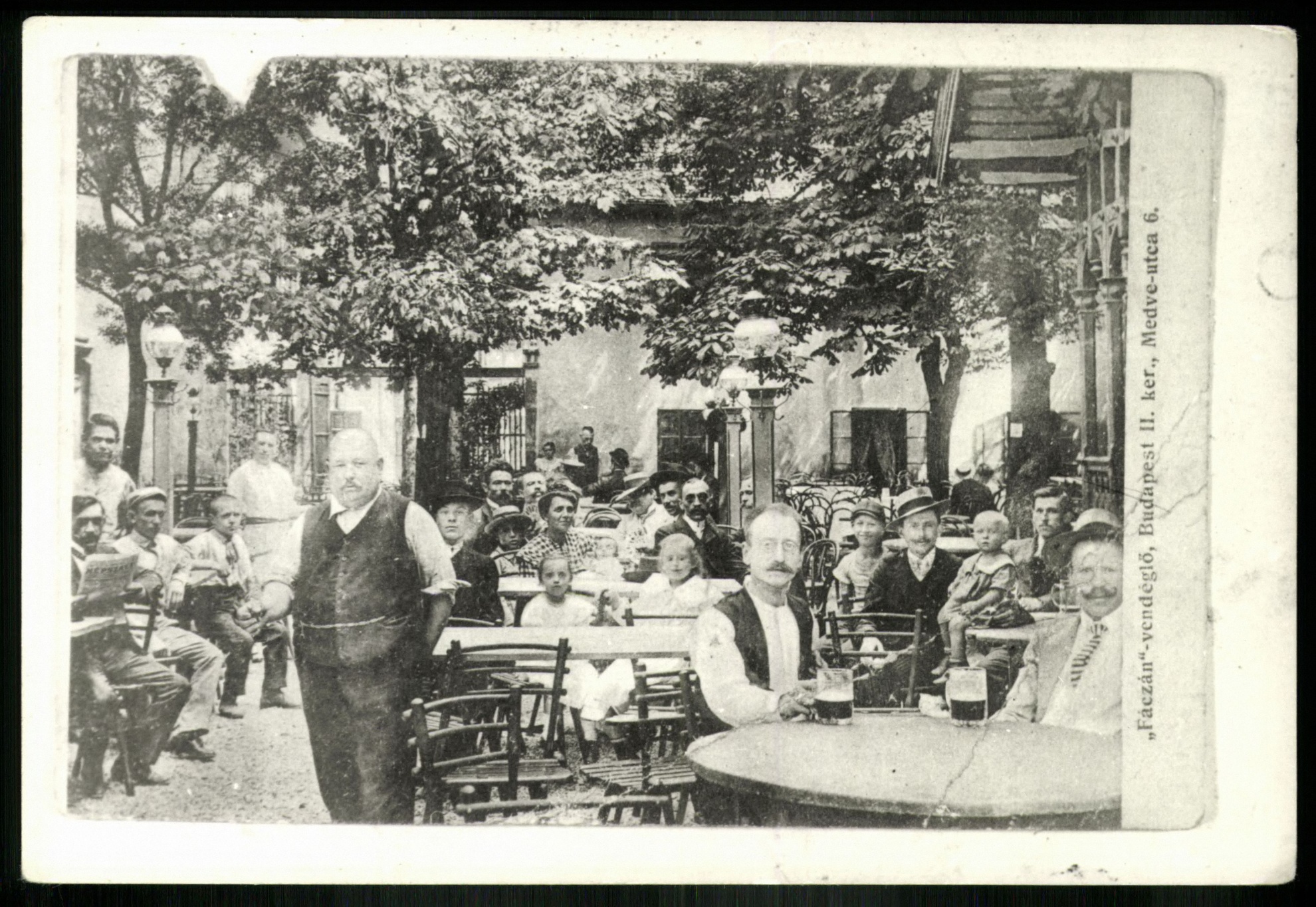 „Fáczán” vendéglő, Budapest, II., Medve utca 6. (Magyar Kereskedelmi és Vendéglátóipari Múzeum CC BY-NC-ND)