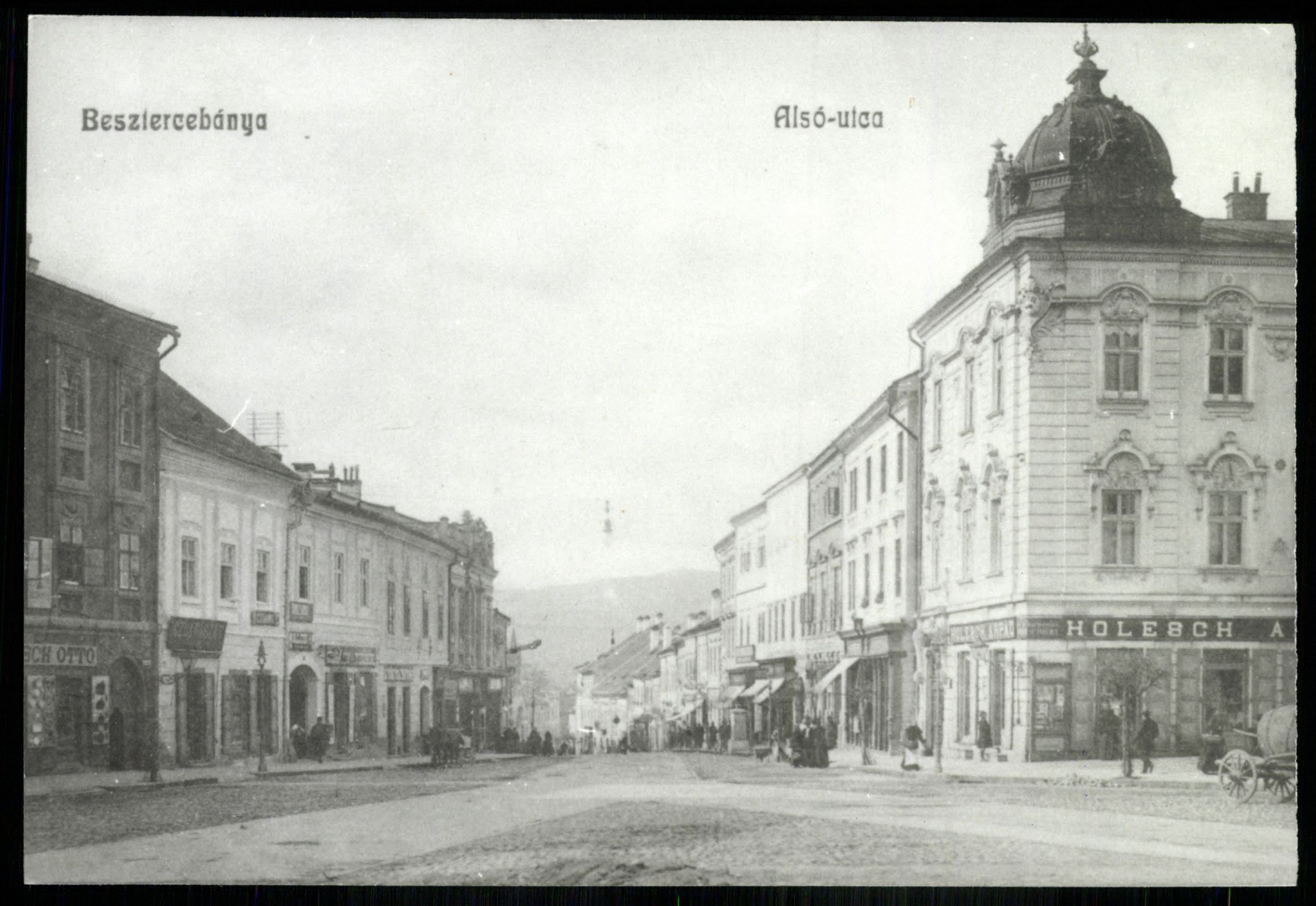 Besztercebánya Alsó utca. Cukrászat (Magyar Kereskedelmi és Vendéglátóipari Múzeum CC BY-NC-ND)