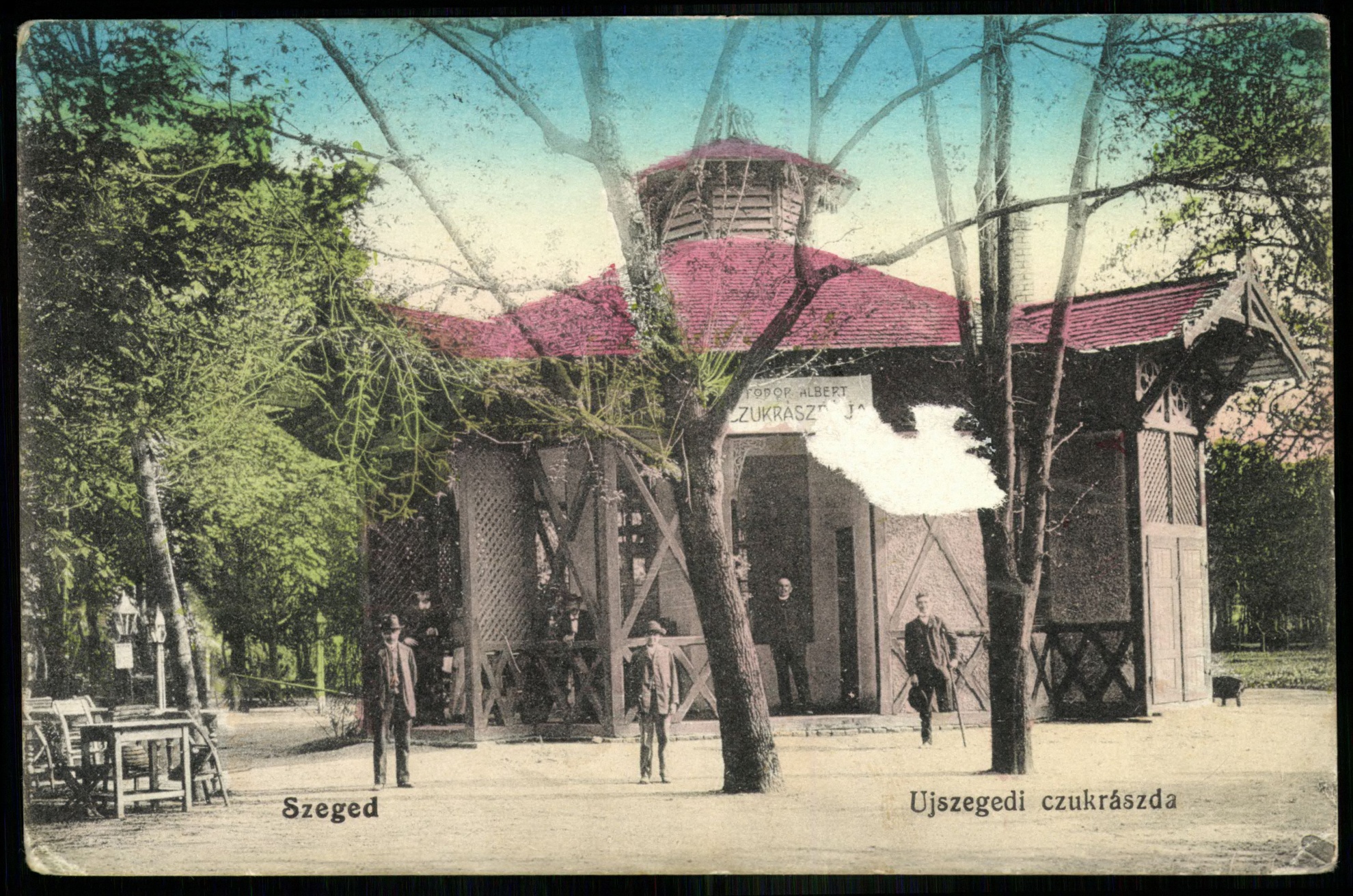 Szeged Újszegedi cukrászda (Magyar Kereskedelmi és Vendéglátóipari Múzeum CC BY-NC-ND)
