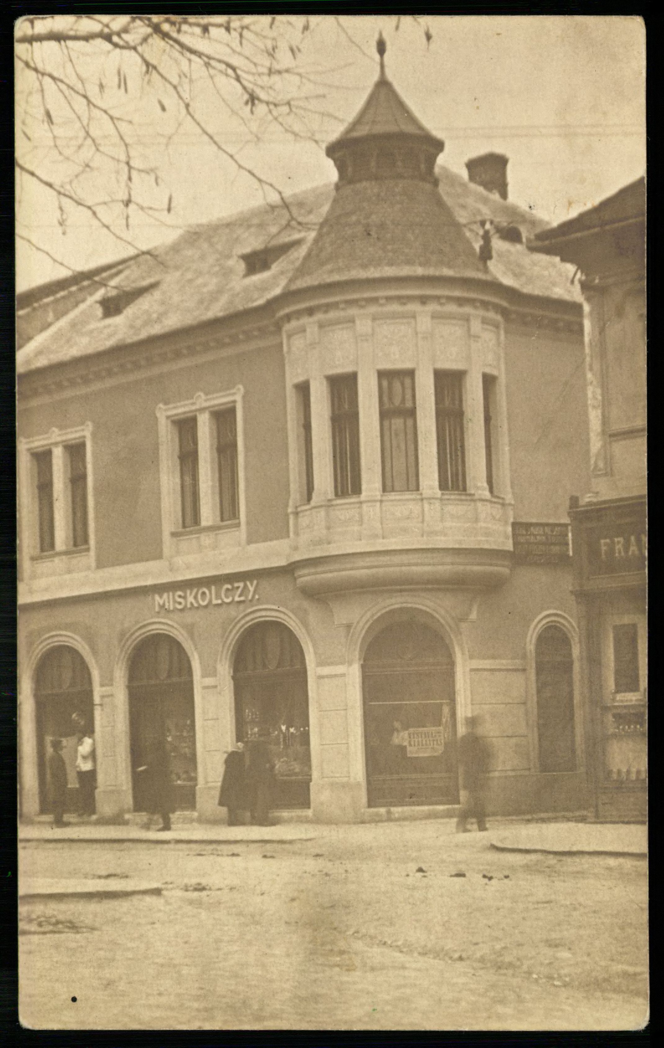 Rimaszombat Miskolczy háza (Magyar Kereskedelmi és Vendéglátóipari Múzeum CC BY-NC-ND)
