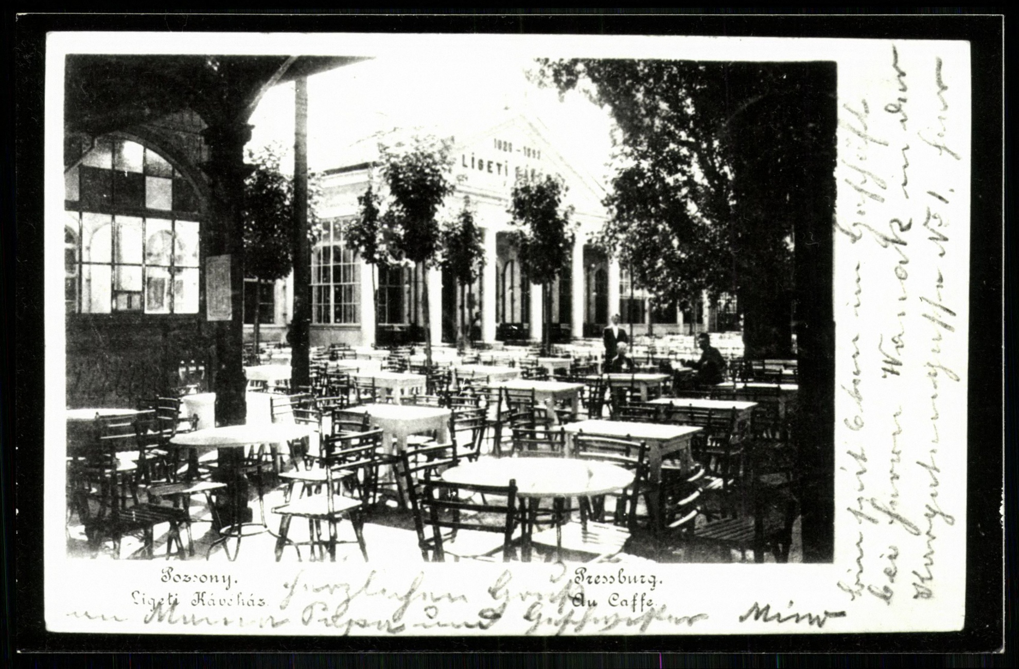 Pozsony Stahl R. kávéháza (Magyar Kereskedelmi és Vendéglátóipari Múzeum CC BY-NC-ND)