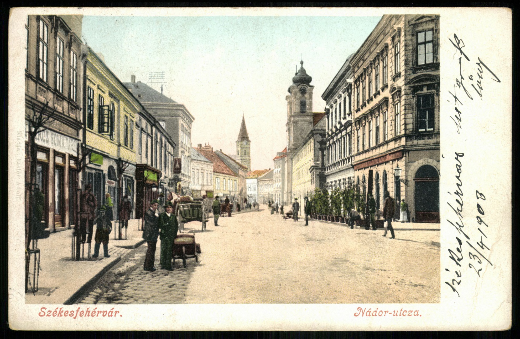 Székesfehérvár. Nádor utca (Magyar Kereskedelmi és Vendéglátóipari Múzeum CC BY-NC-ND)
