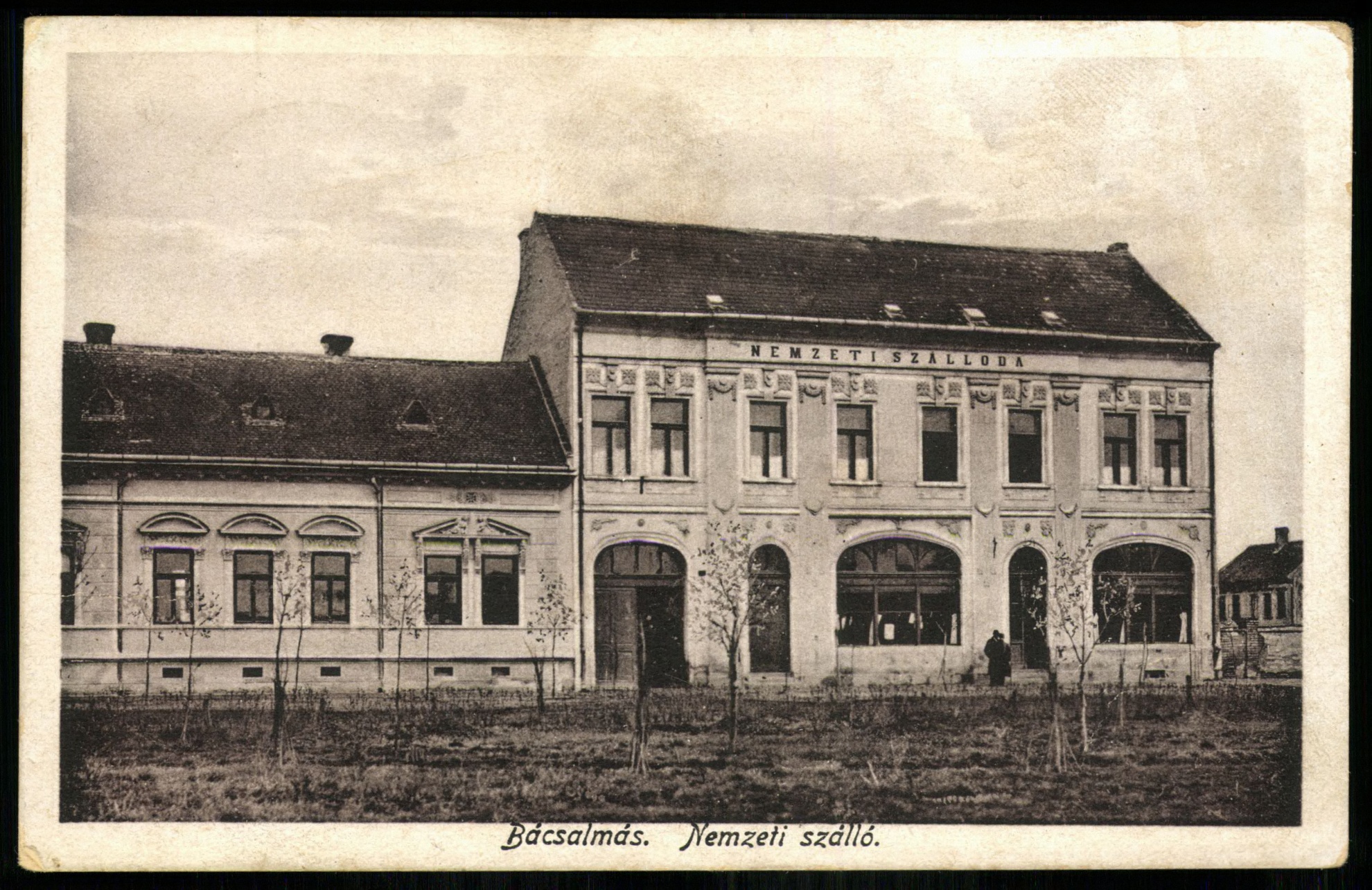 Bácsalmás Nemzeti szálló (Magyar Kereskedelmi és Vendéglátóipari Múzeum CC BY-NC-ND)