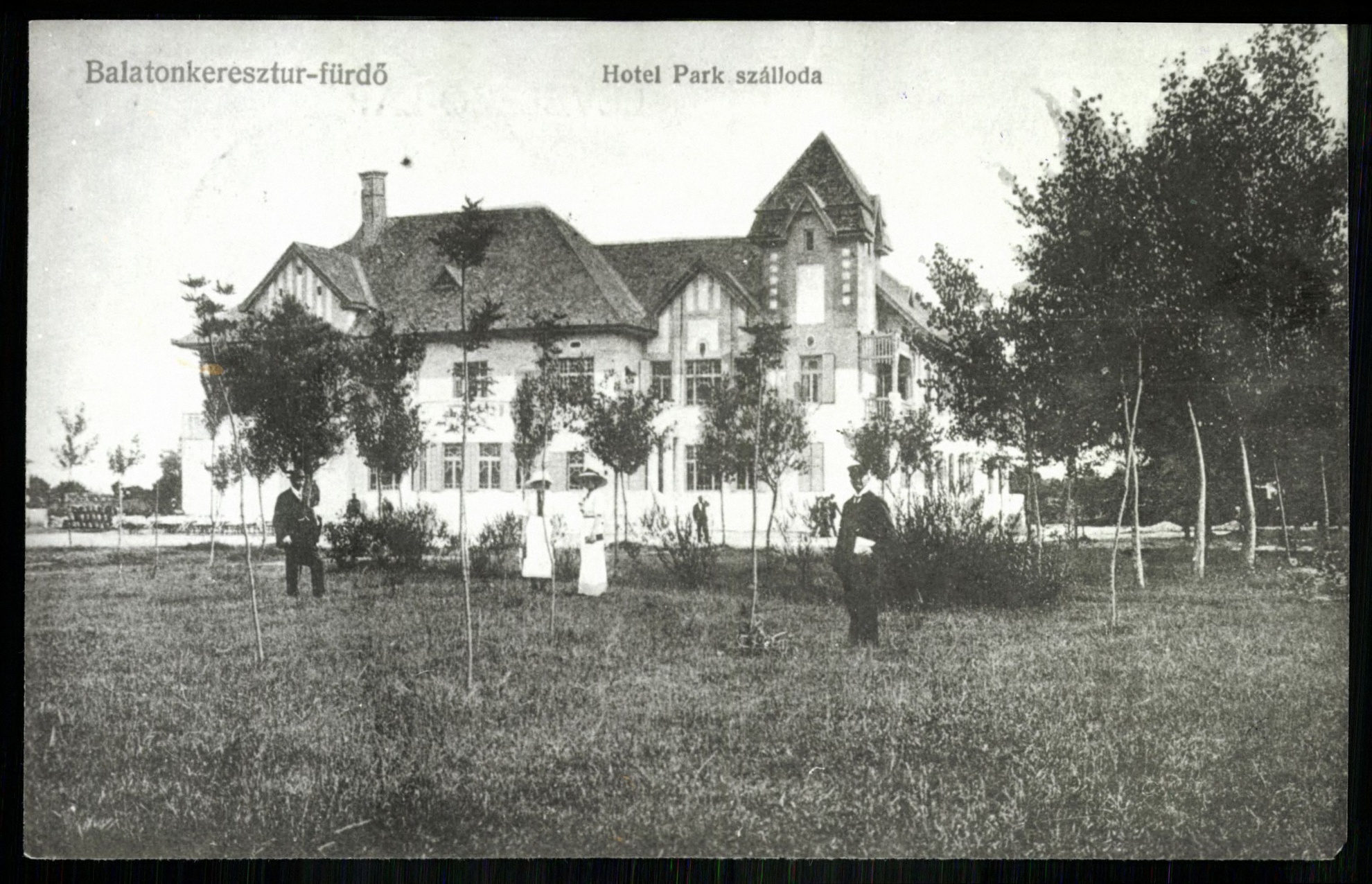 Balatonkeresztúr-fürdő Hotel Park szálloda (Magyar Kereskedelmi és Vendéglátóipari Múzeum CC BY-NC-ND)