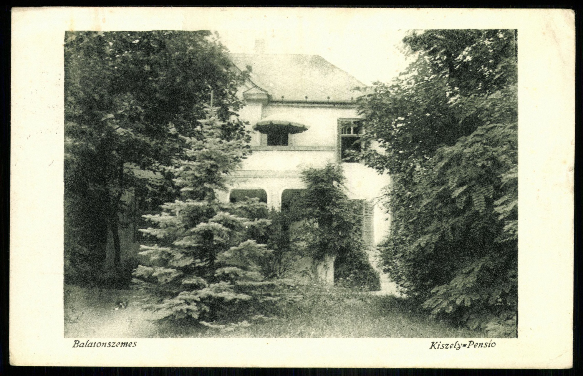 Balatonszemes Kiszely-penzió (Magyar Kereskedelmi és Vendéglátóipari Múzeum CC BY-NC-ND)