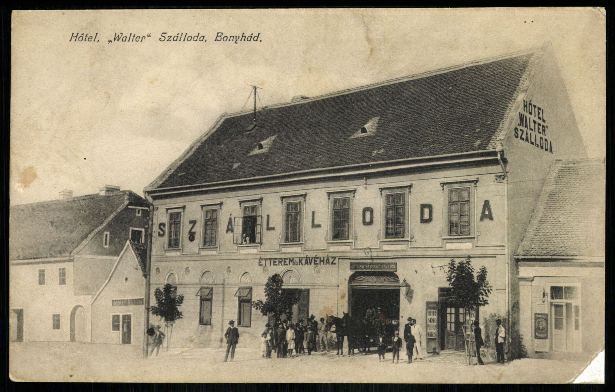 Bonyhád Hotel „Walter” Szálloda (Magyar Kereskedelmi és Vendéglátóipari Múzeum CC BY-NC-ND)