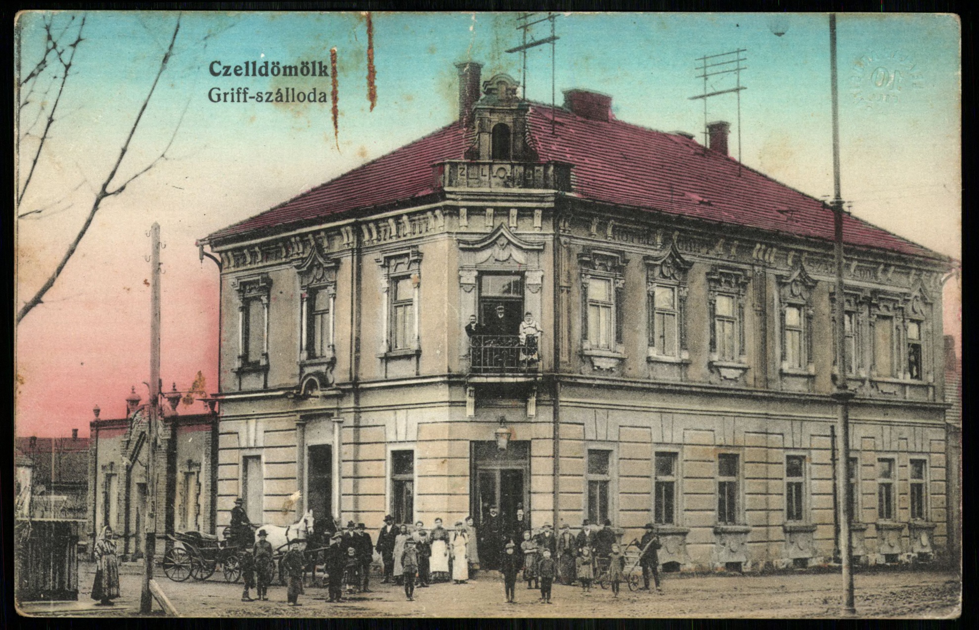 Celldömölk Griff szálloda (Magyar Kereskedelmi és Vendéglátóipari Múzeum CC BY-NC-ND)