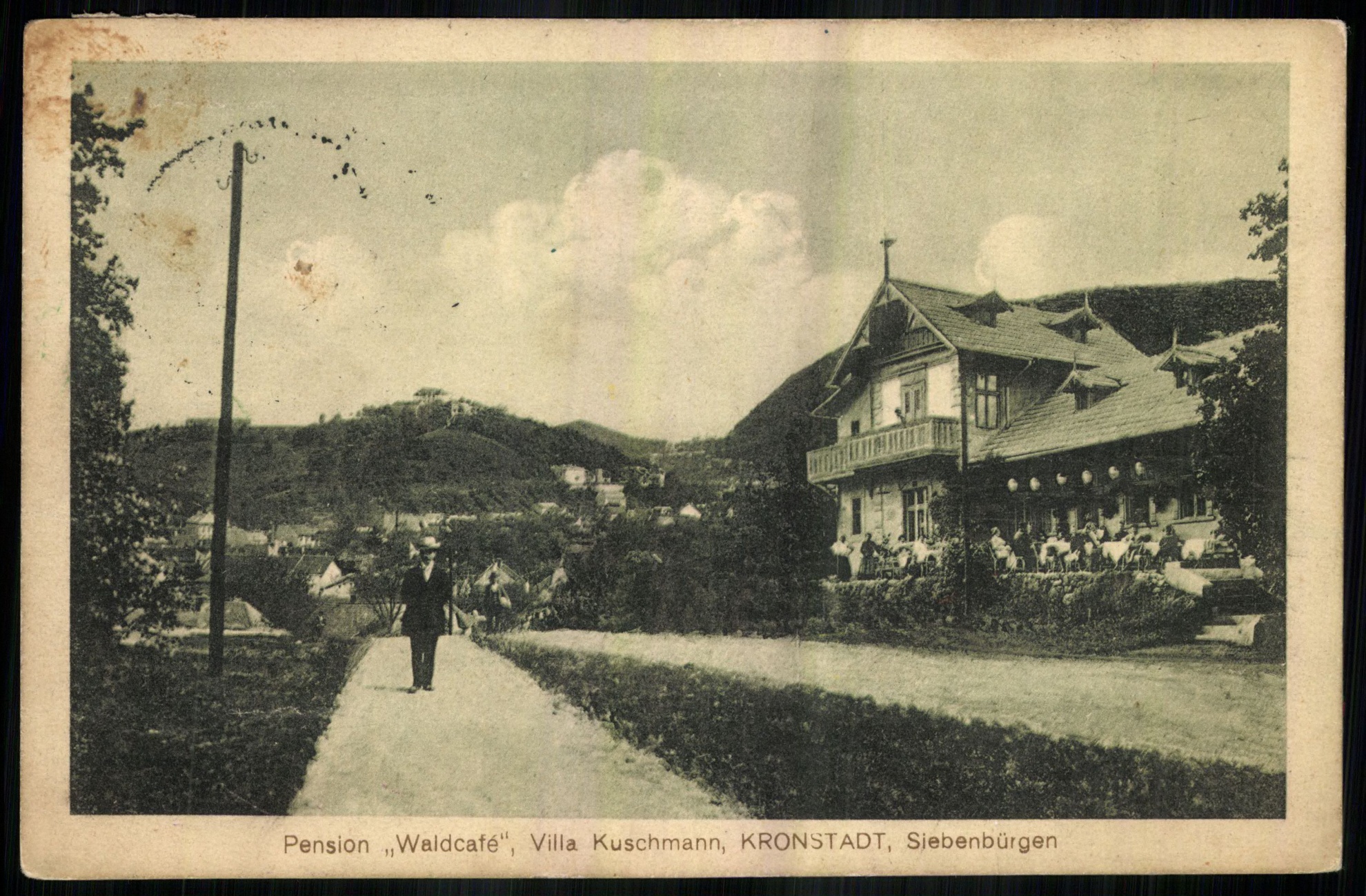 Kronstadt Pension „Waldcafé”, Villa Kuschmann (Magyar Kereskedelmi és Vendéglátóipari Múzeum CC BY-NC-ND)