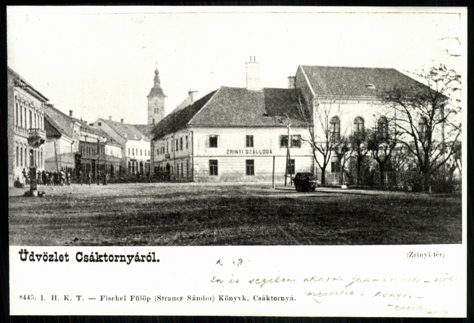 Csáktornya Zrínyi tér (Magyar Kereskedelmi és Vendéglátóipari Múzeum CC BY-NC-ND)
