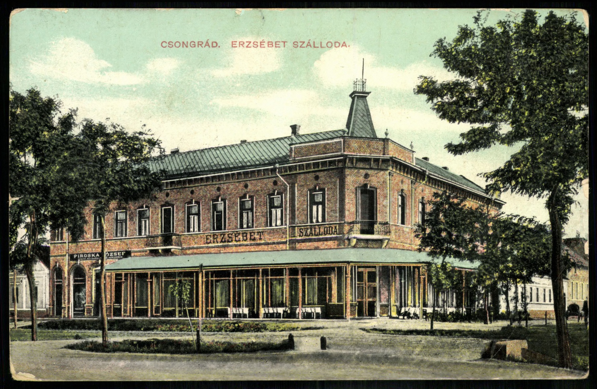 Csongrád Erzsébet szálloda (Magyar Kereskedelmi és Vendéglátóipari Múzeum CC BY-NC-ND)