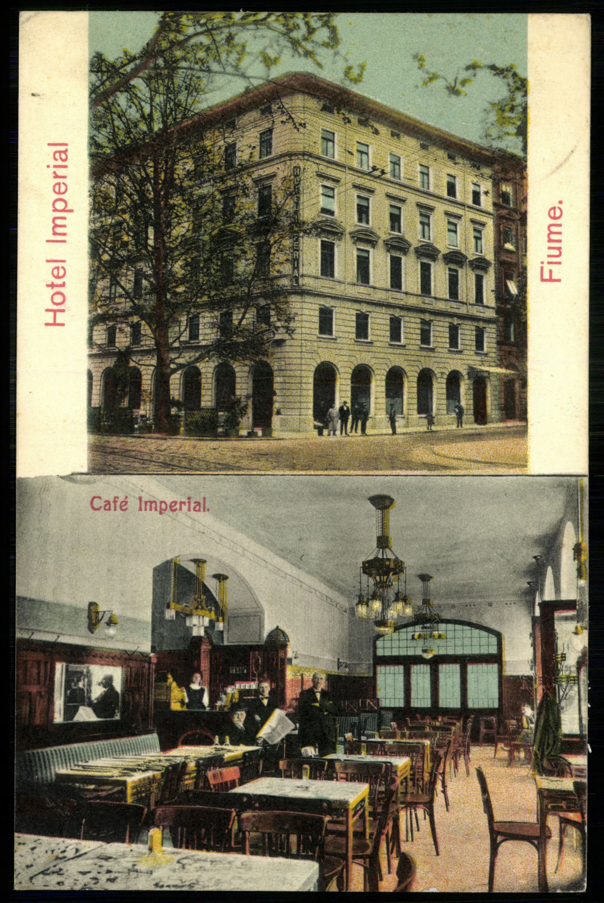 Fiume Hotel Imperial, Café Imperial (Magyar Kereskedelmi és Vendéglátóipari Múzeum CC BY-NC-ND)