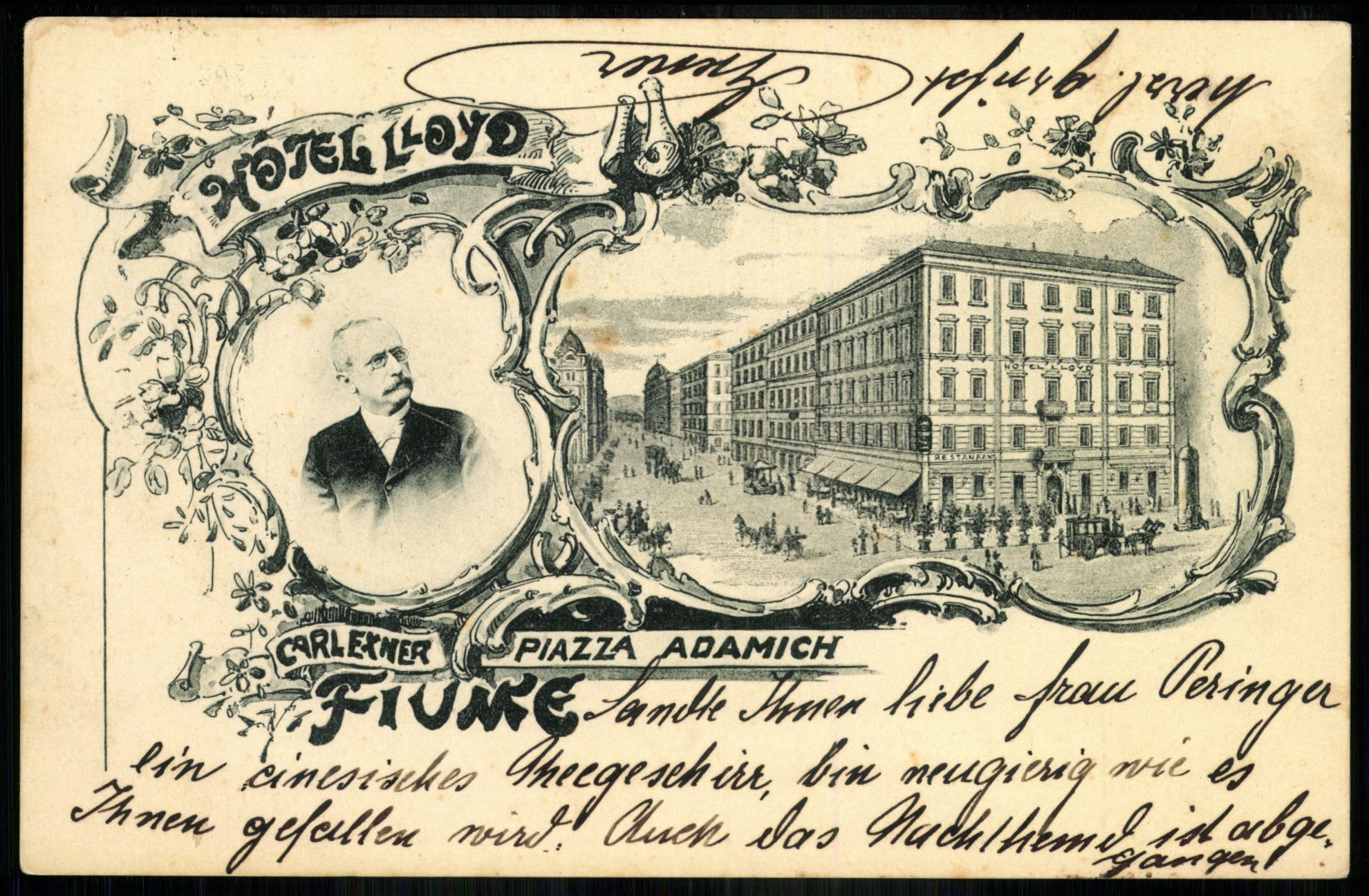 Fiume Hotel Lloyd (Magyar Kereskedelmi és Vendéglátóipari Múzeum CC BY-NC-ND)
