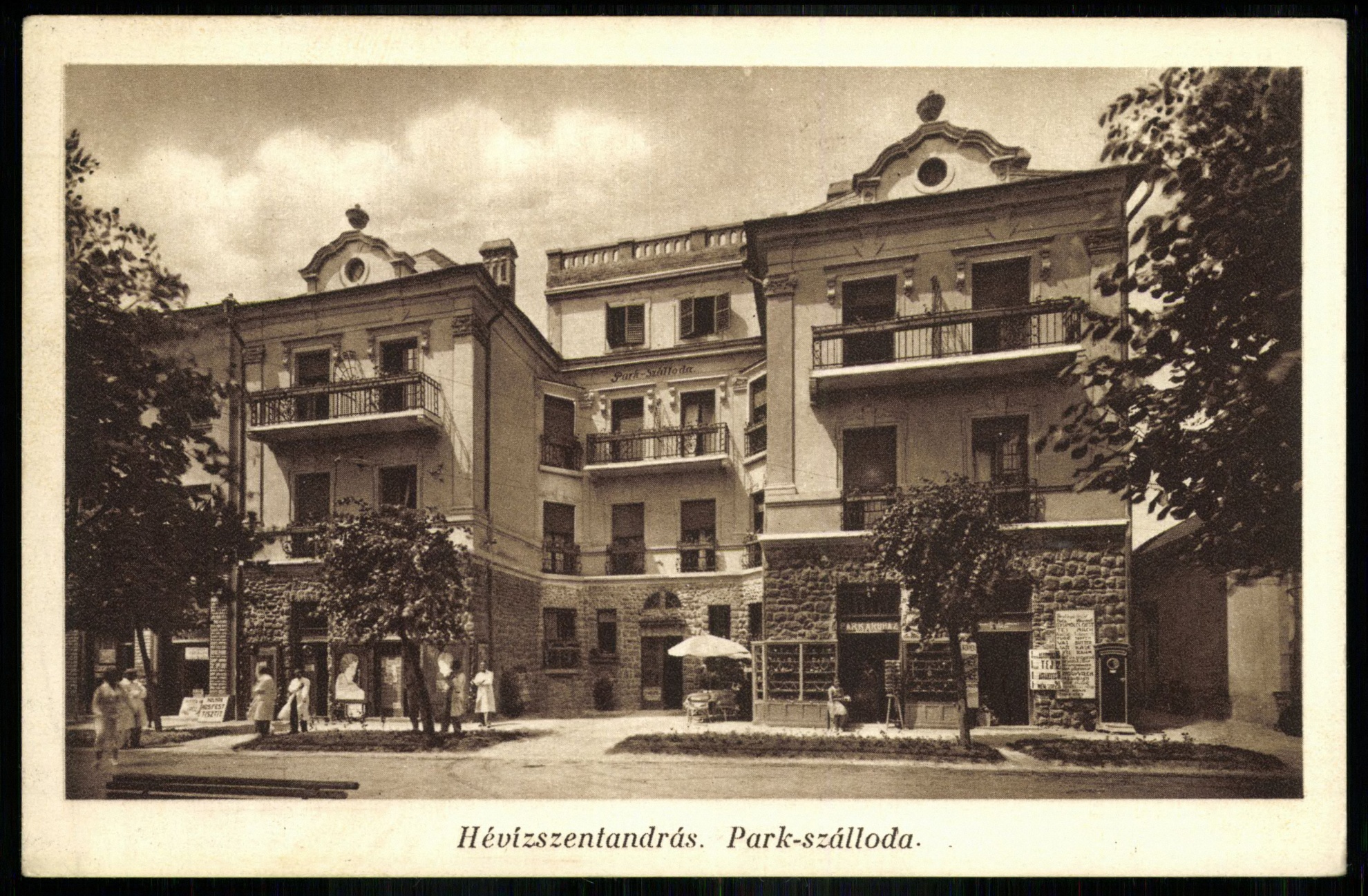 Hévízszentandrás Park szálloda (Magyar Kereskedelmi és Vendéglátóipari Múzeum CC BY-NC-ND)