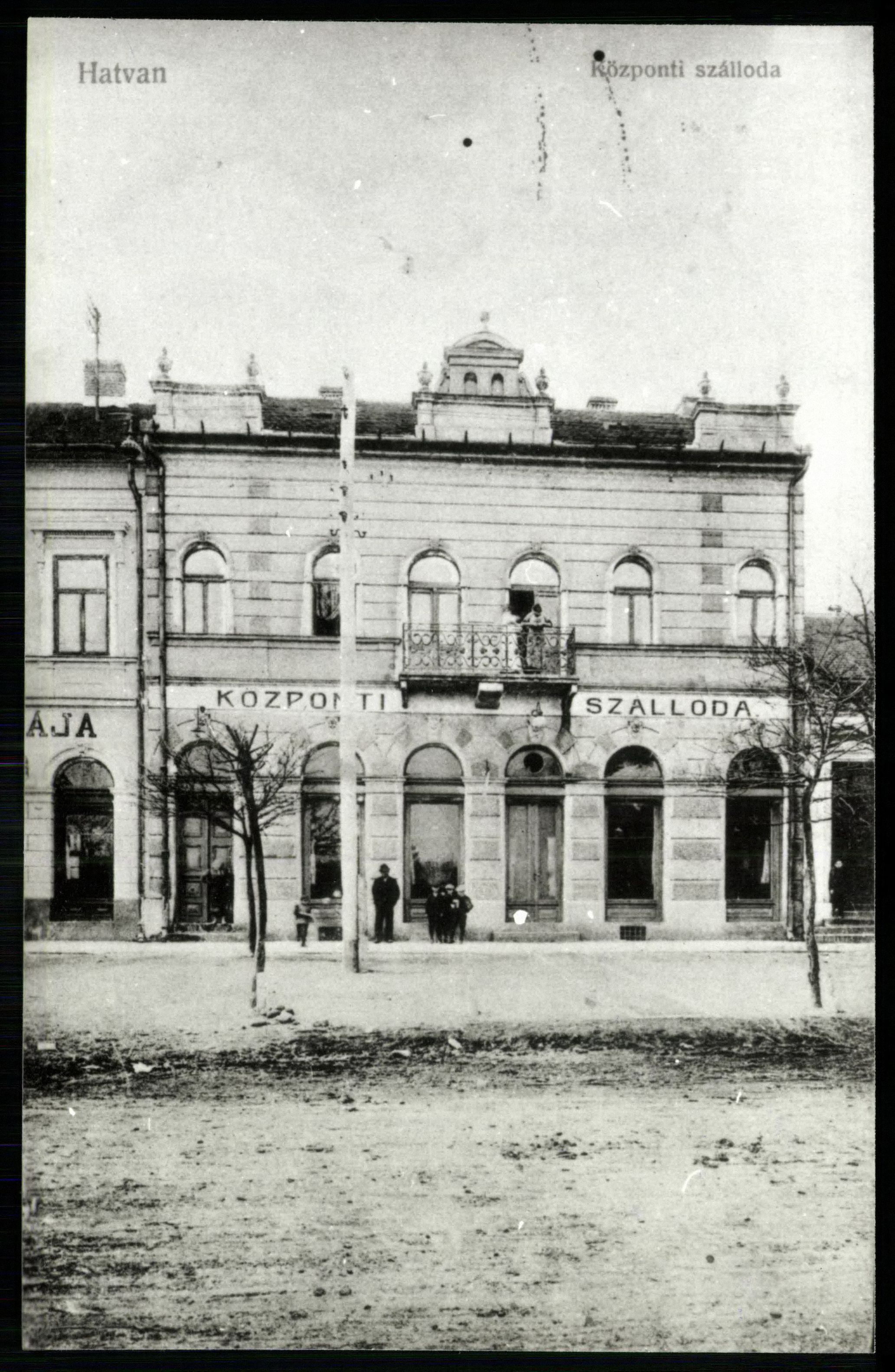Hatvan Központi szálloda (Magyar Kereskedelmi és Vendéglátóipari Múzeum CC BY-NC-ND)