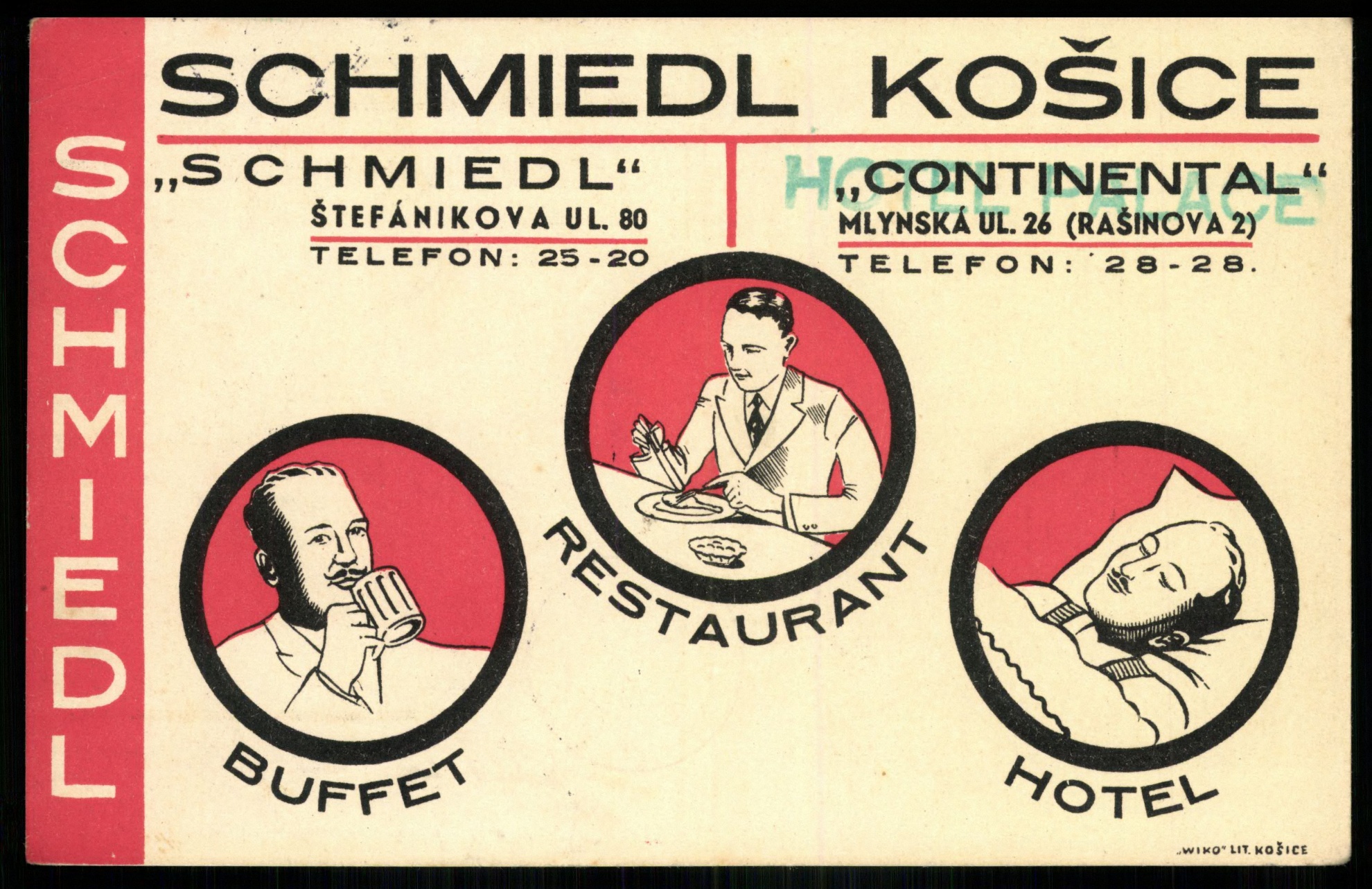 Kassa Schmiedl Buffet Restaurant Hotel (Magyar Kereskedelmi és Vendéglátóipari Múzeum CC BY-NC-ND)