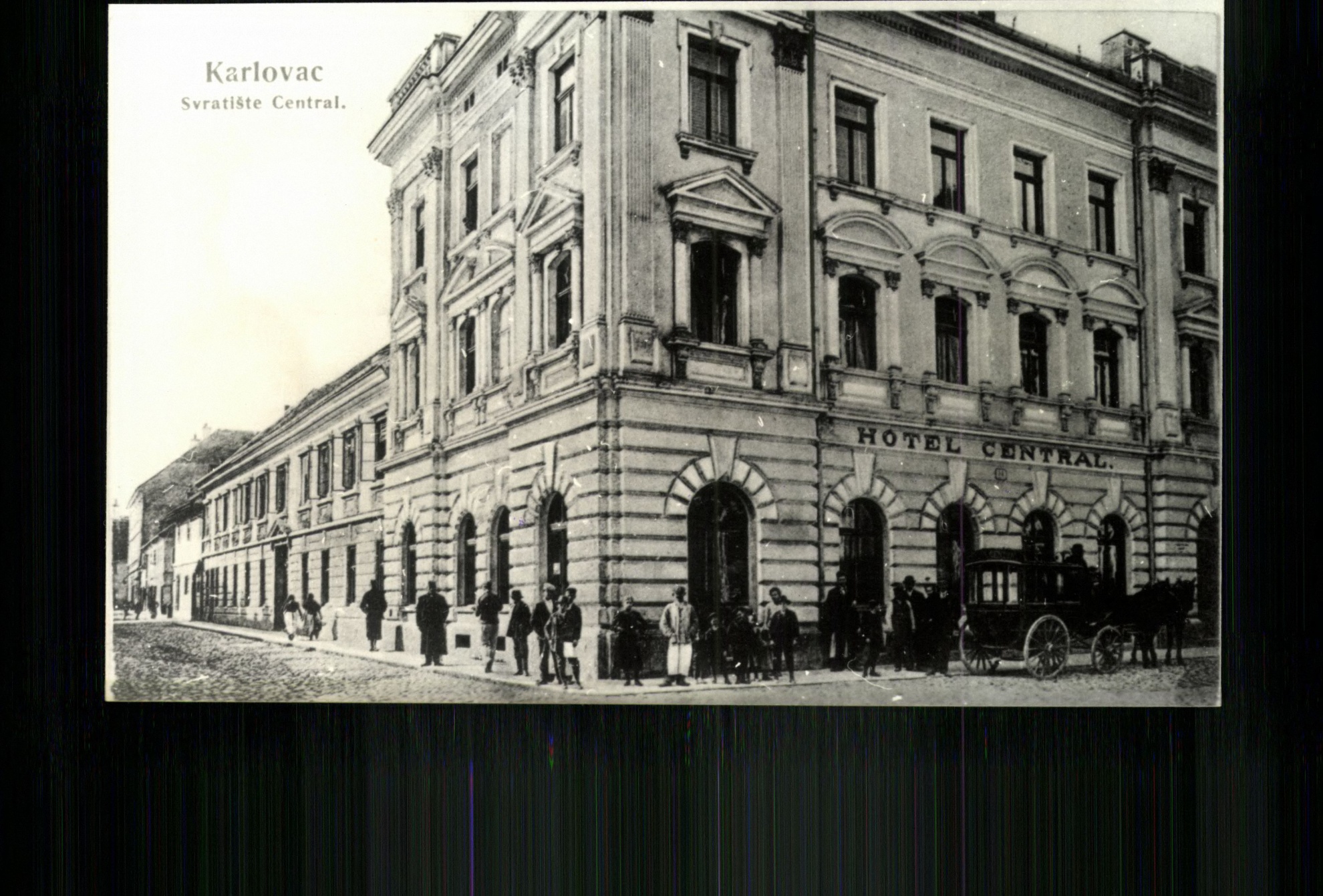 Károlyváros Hotel Central (Magyar Kereskedelmi és Vendéglátóipari Múzeum CC BY-NC-ND)