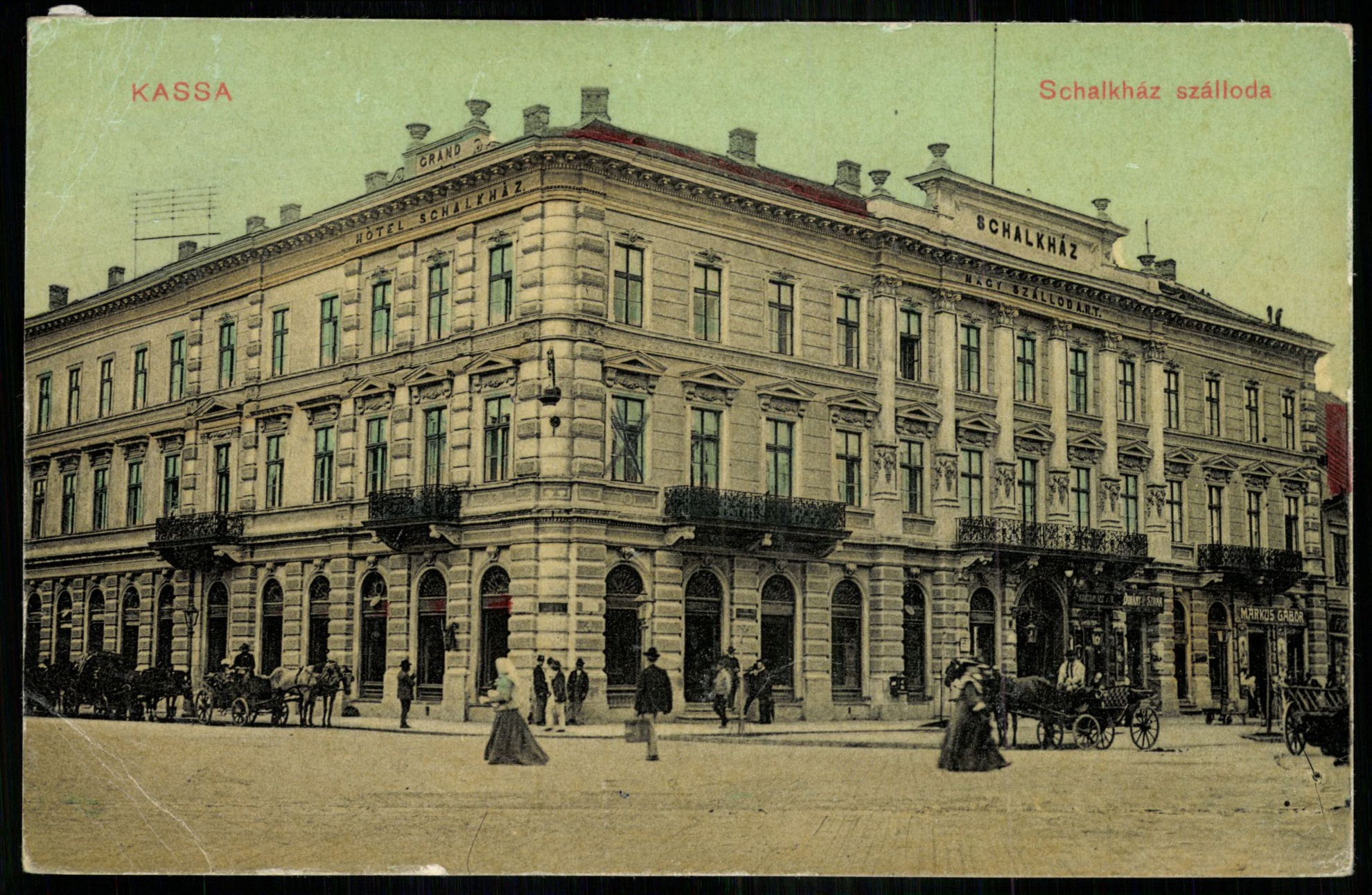Kassa Schalkház szálloda (Magyar Kereskedelmi és Vendéglátóipari Múzeum CC BY-NC-ND)
