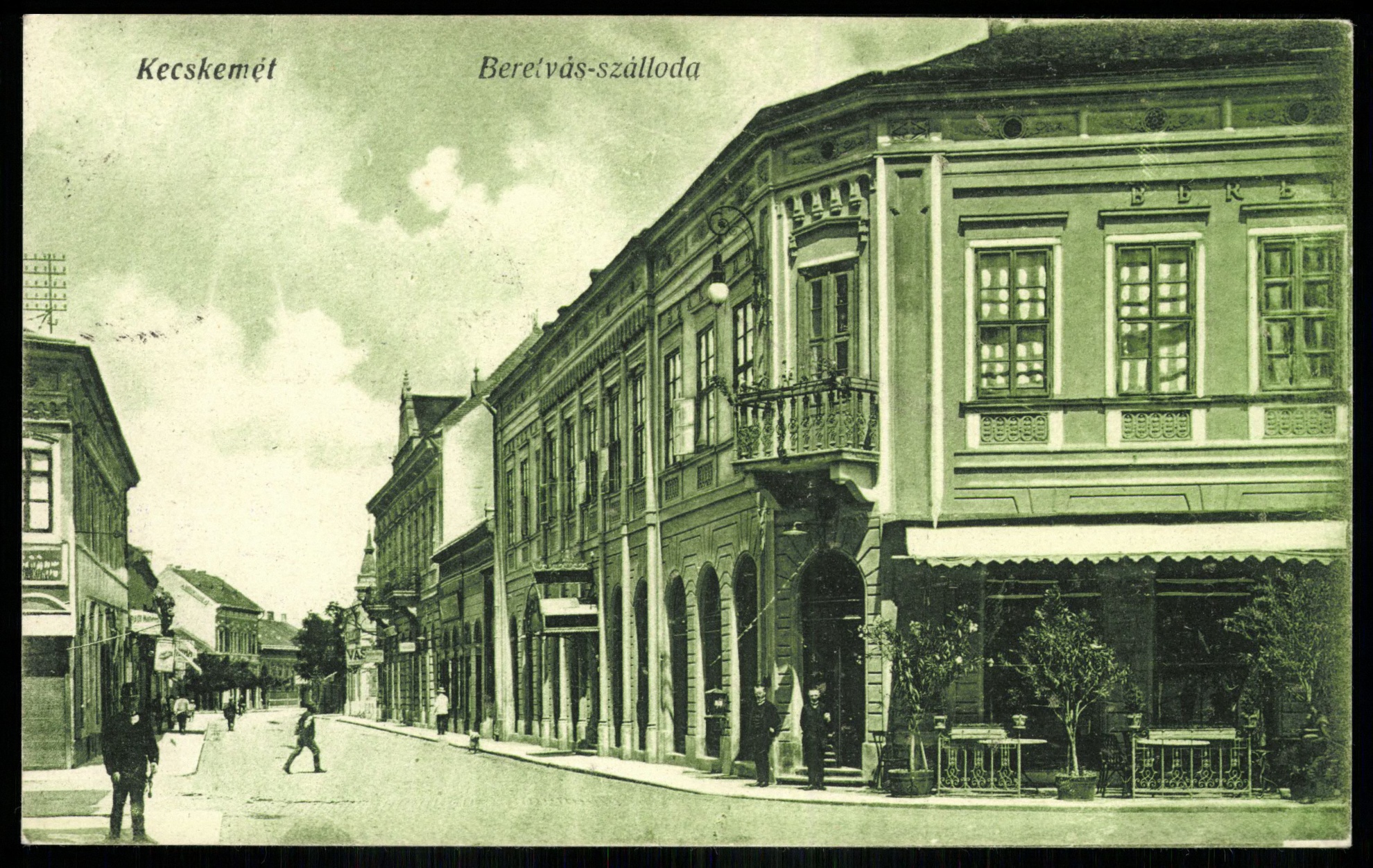 Kecskemét Beretvás szálloda (Magyar Kereskedelmi és Vendéglátóipari Múzeum CC BY-NC-ND)