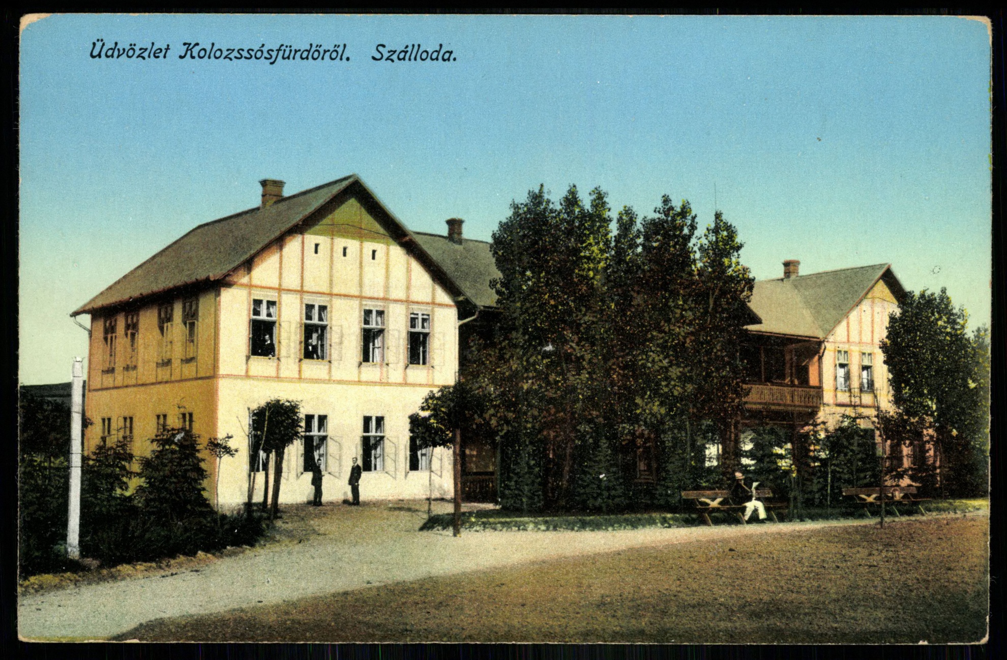 Kolozsfürdő Szálloda (Magyar Kereskedelmi és Vendéglátóipari Múzeum CC BY-NC-ND)