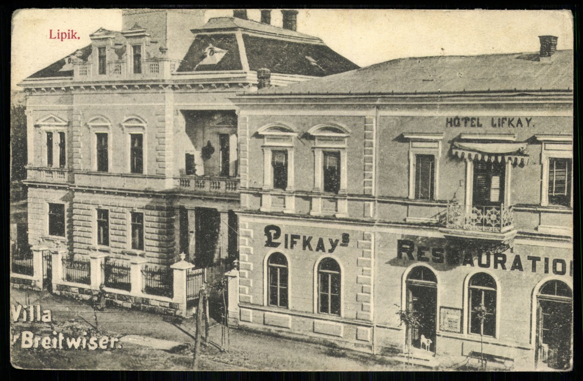 Lipik Hotel Lifkay (Magyar Kereskedelmi és Vendéglátóipari Múzeum CC BY-NC-ND)