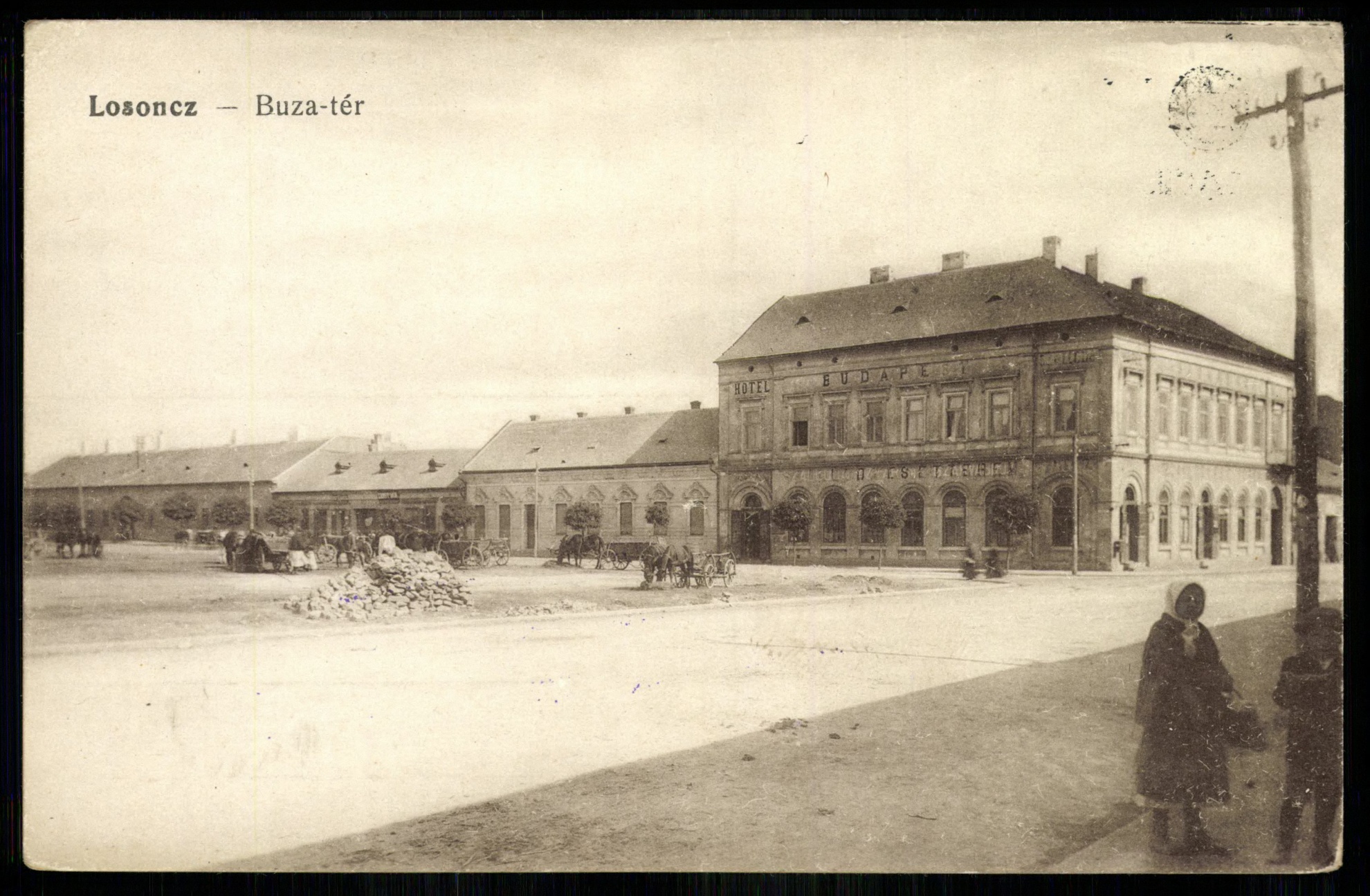 Losonc Búza tér (Magyar Kereskedelmi és Vendéglátóipari Múzeum CC BY-NC-ND)