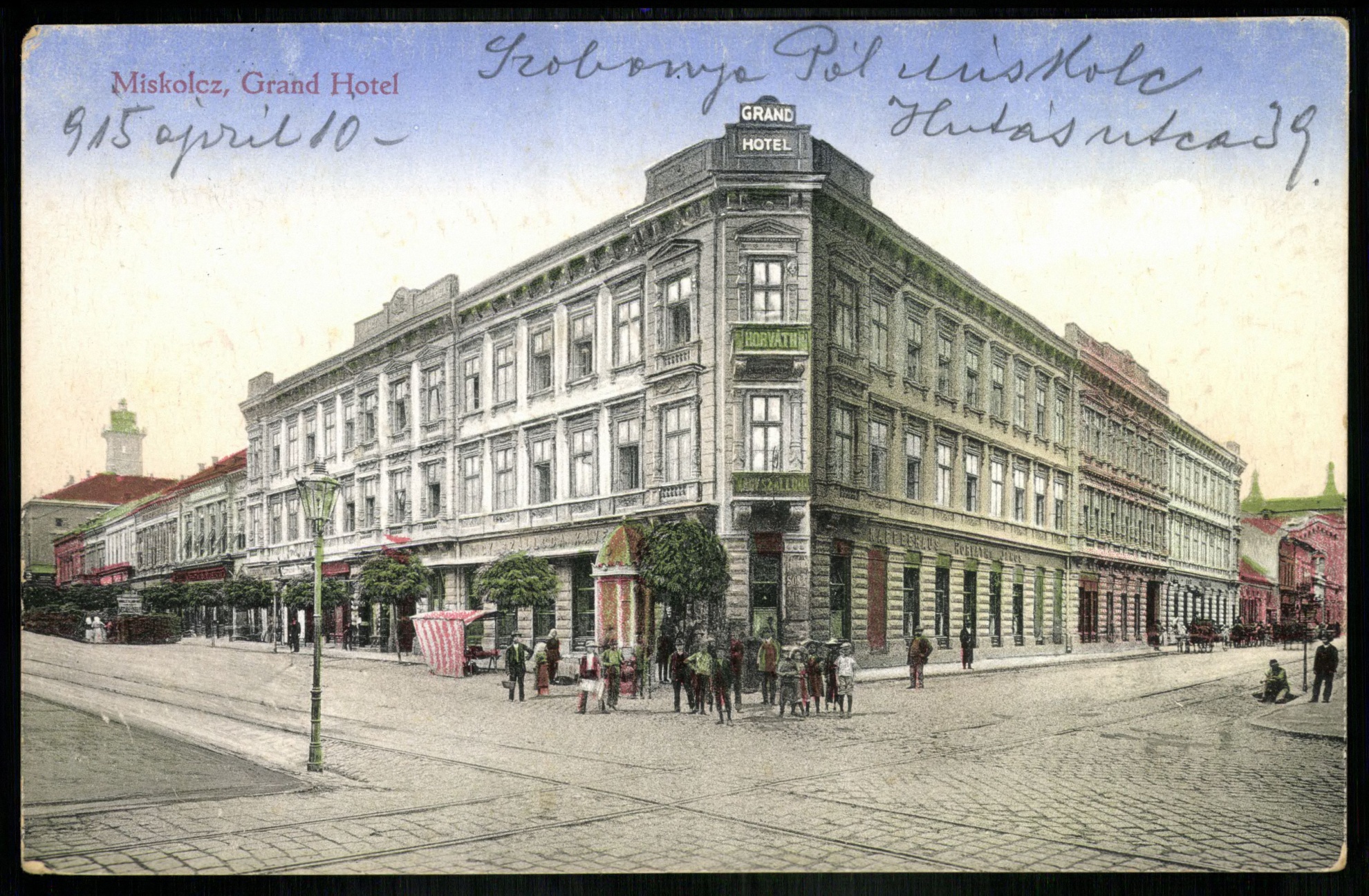Miskolc Grand Hotel (Magyar Kereskedelmi és Vendéglátóipari Múzeum CC BY-NC-ND)