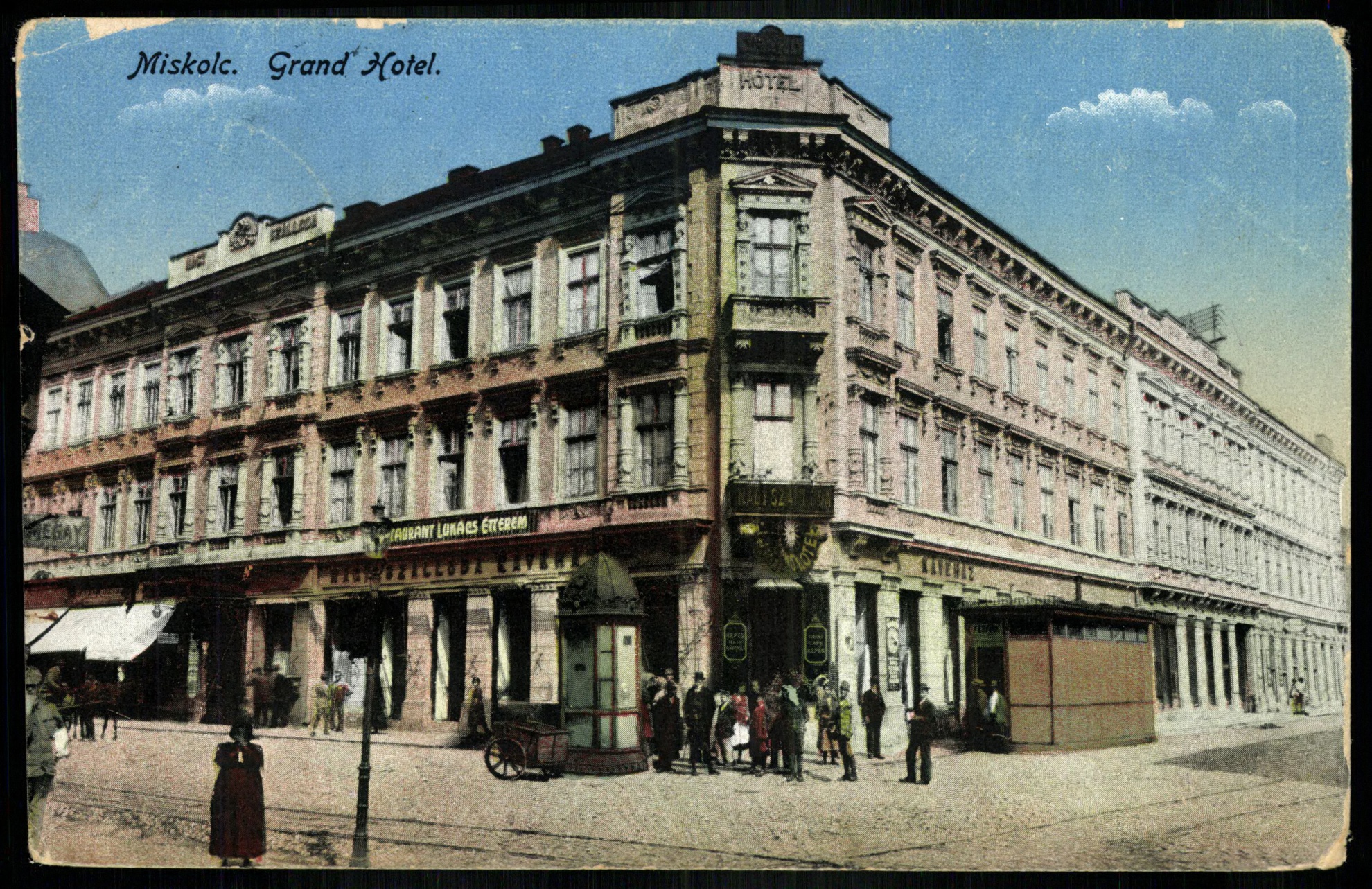 Miskolc Grand Hotel (Magyar Kereskedelmi és Vendéglátóipari Múzeum CC BY-NC-ND)