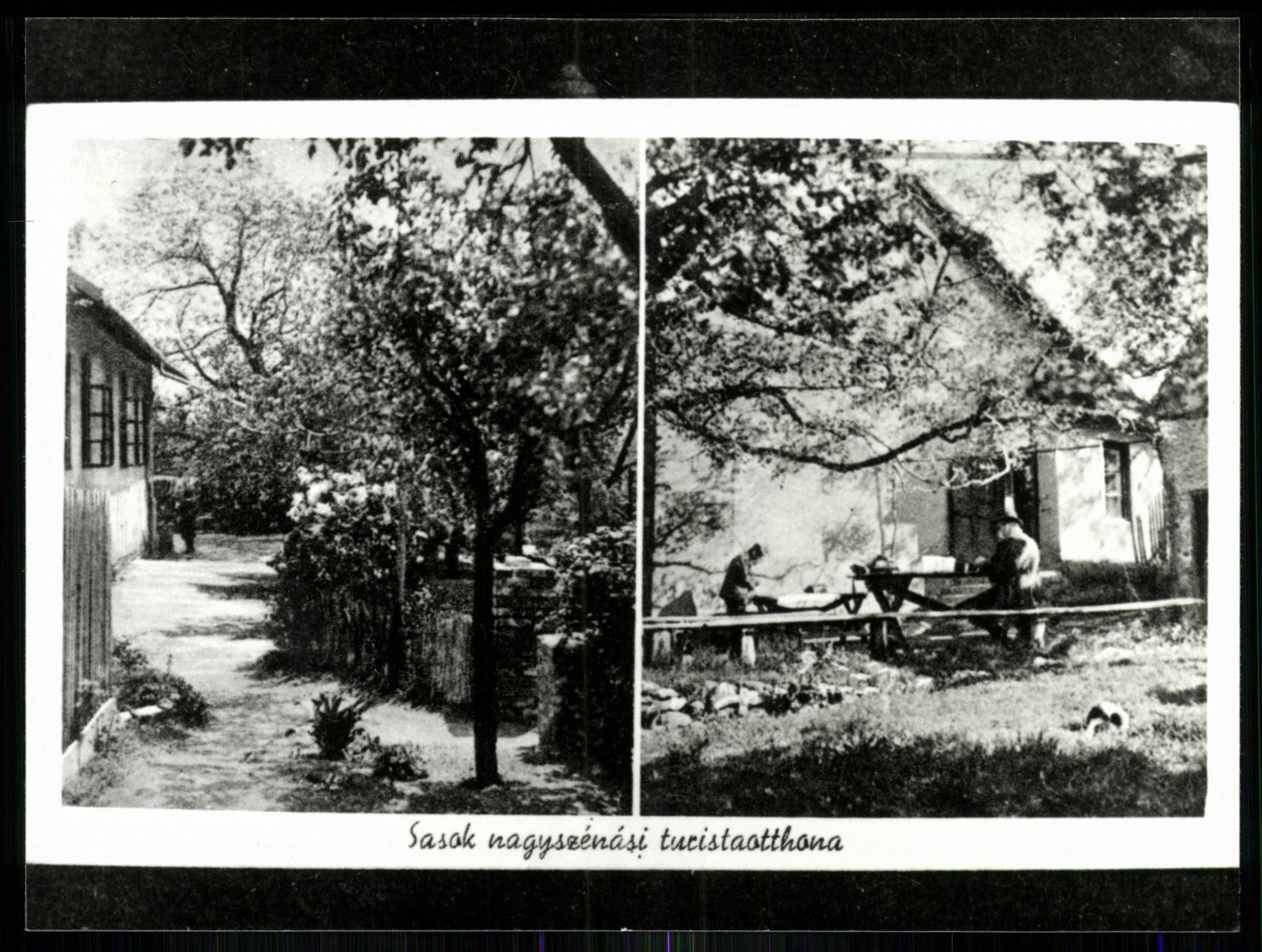 Nagyszénás Sasok turistaotthona (Magyar Kereskedelmi és Vendéglátóipari Múzeum CC BY-NC-ND)