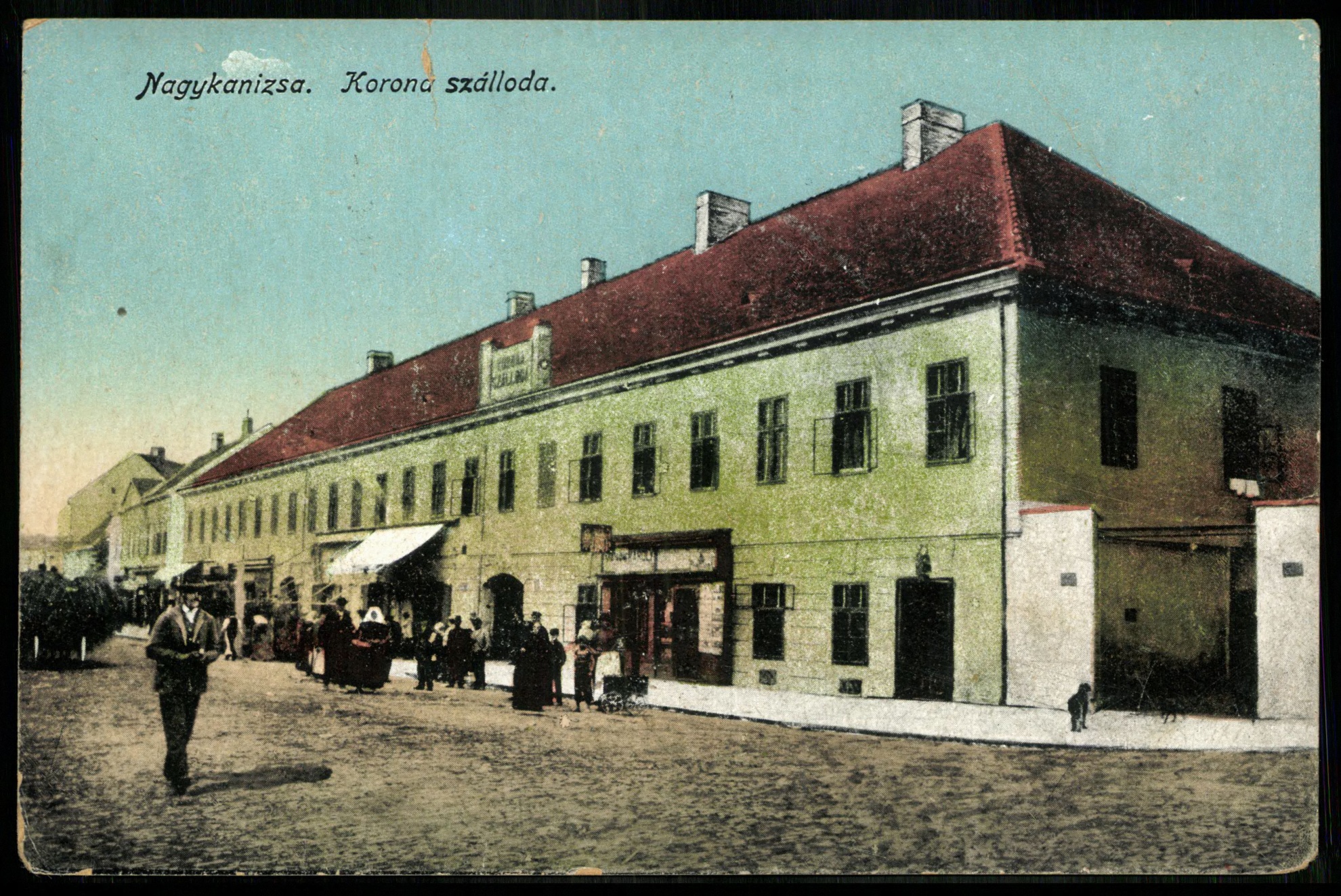 Nagykanizsa Korona szálloda (Magyar Kereskedelmi és Vendéglátóipari Múzeum CC BY-NC-ND)