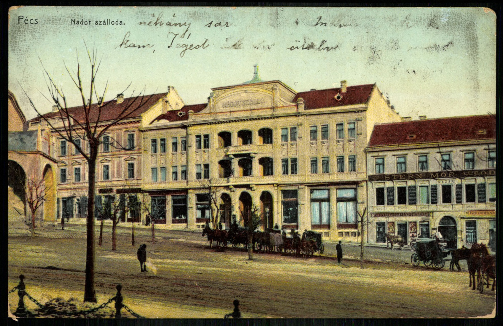 Pécs Nádor szálloda (Magyar Kereskedelmi és Vendéglátóipari Múzeum CC BY-NC-ND)