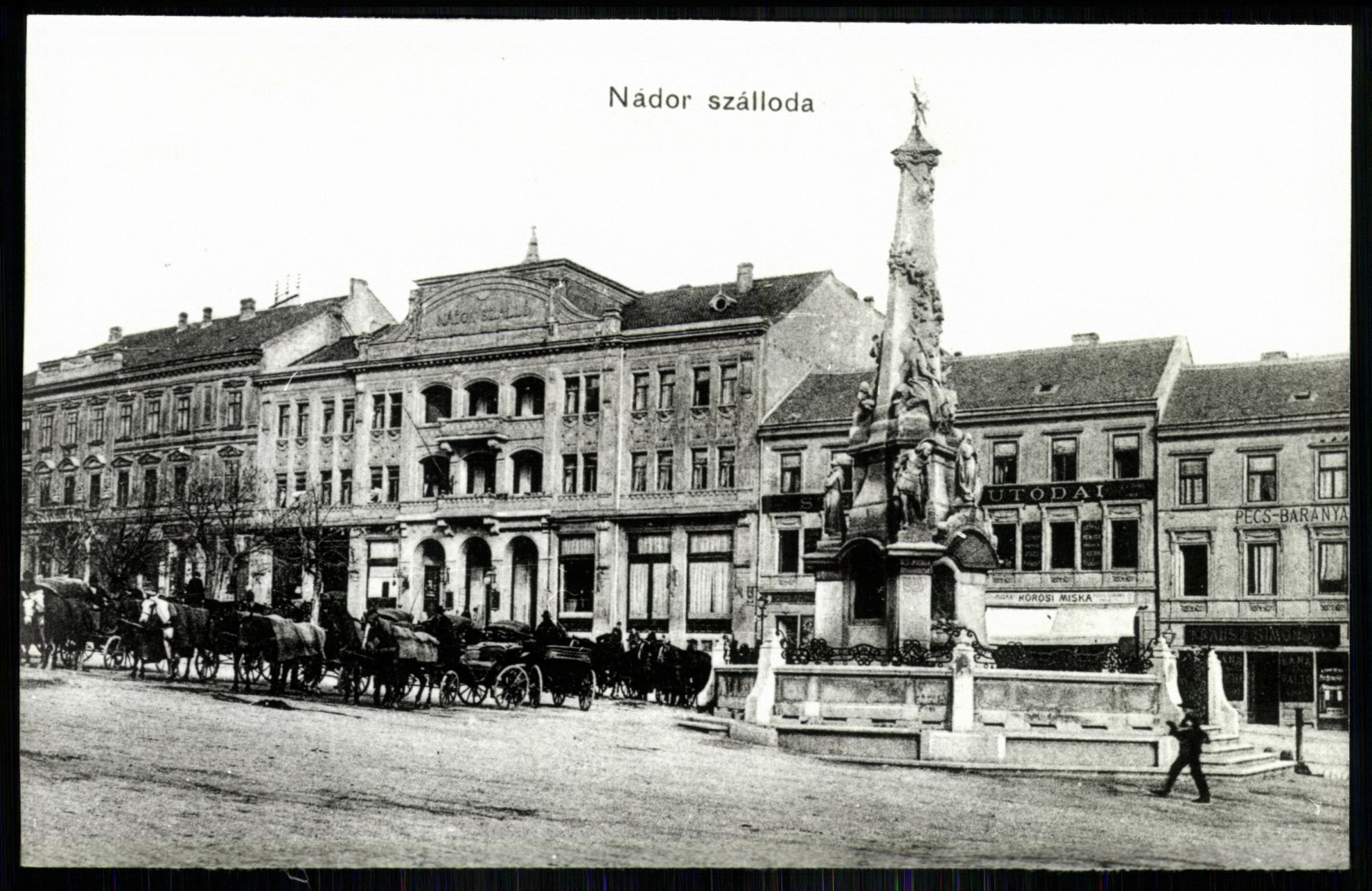 Pécs Nádor szálloda (Magyar Kereskedelmi és Vendéglátóipari Múzeum CC BY-NC-ND)