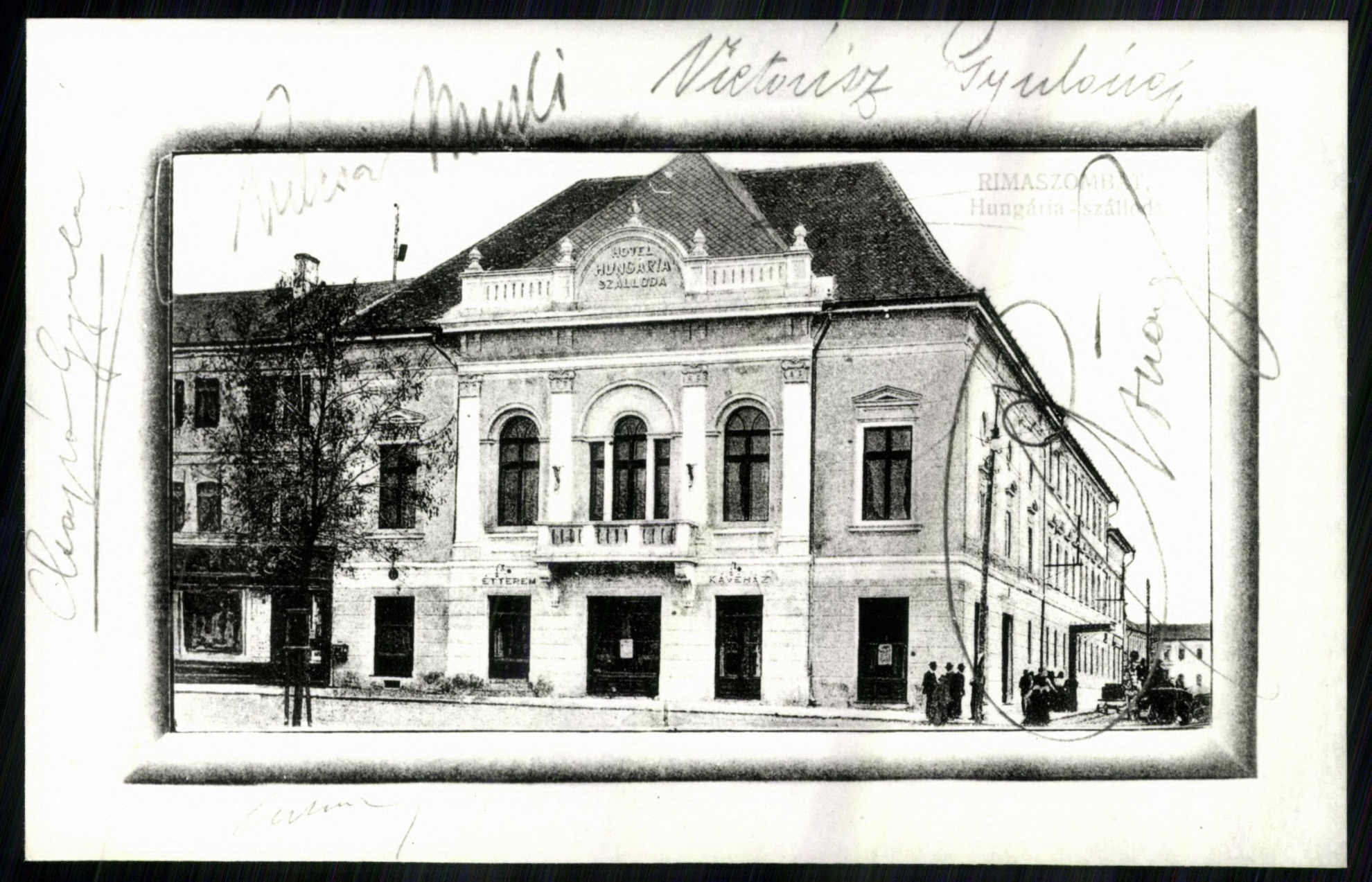 Rimaszombat Hungária szálloda (Magyar Kereskedelmi és Vendéglátóipari Múzeum CC BY-NC-ND)