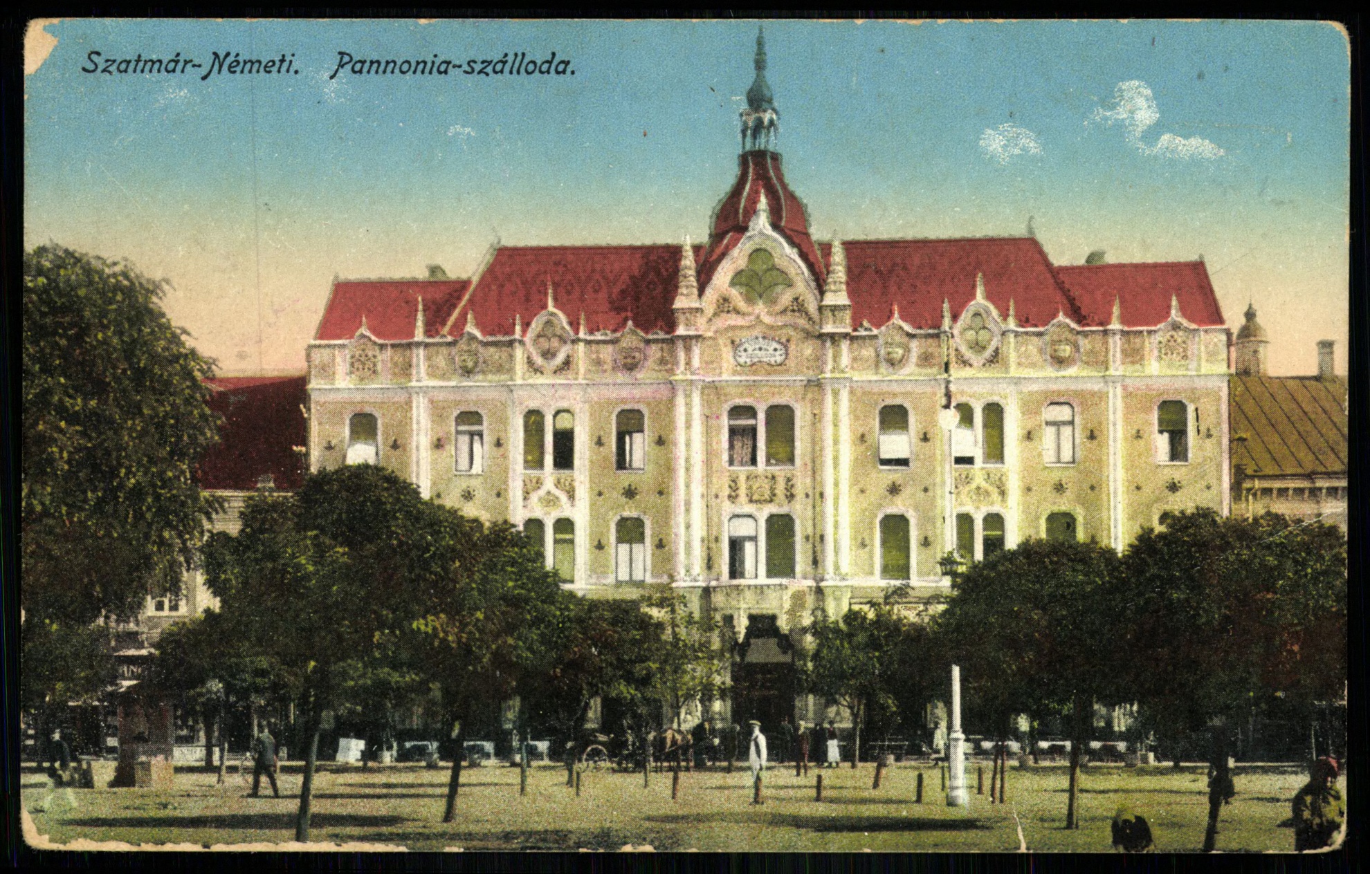 Szatmárnémeti Pannónia szálloda (Magyar Kereskedelmi és Vendéglátóipari Múzeum CC BY-NC-ND)