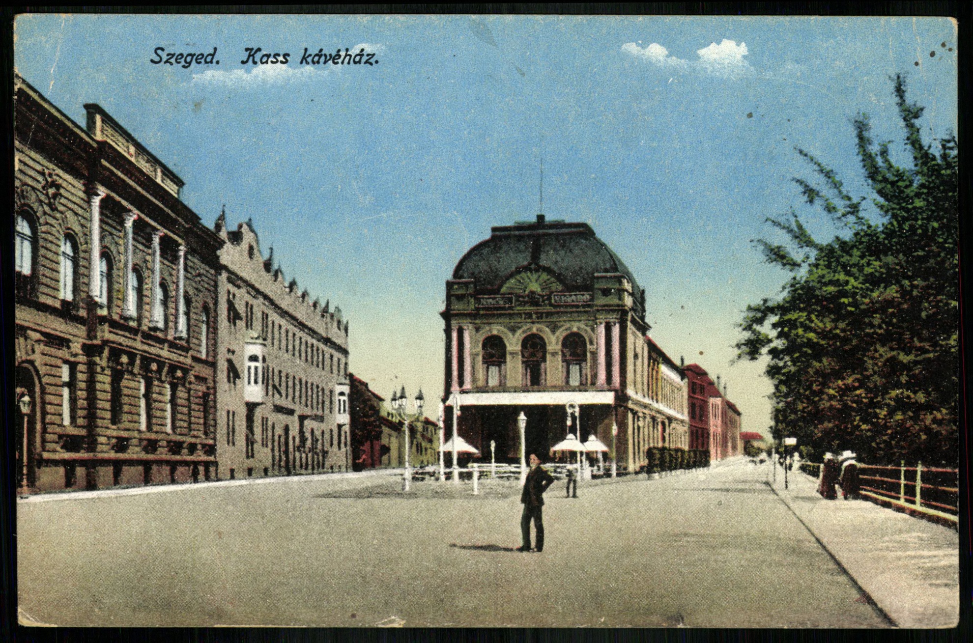 Szeged Kass kávéház (Magyar Kereskedelmi és Vendéglátóipari Múzeum CC BY-NC-ND)