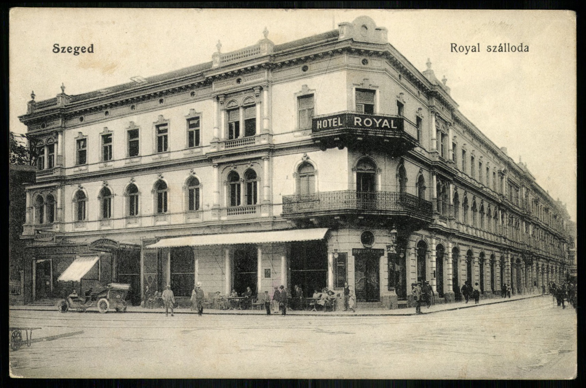 Szeged Royal szálloda (Magyar Kereskedelmi és Vendéglátóipari Múzeum CC BY-NC-ND)