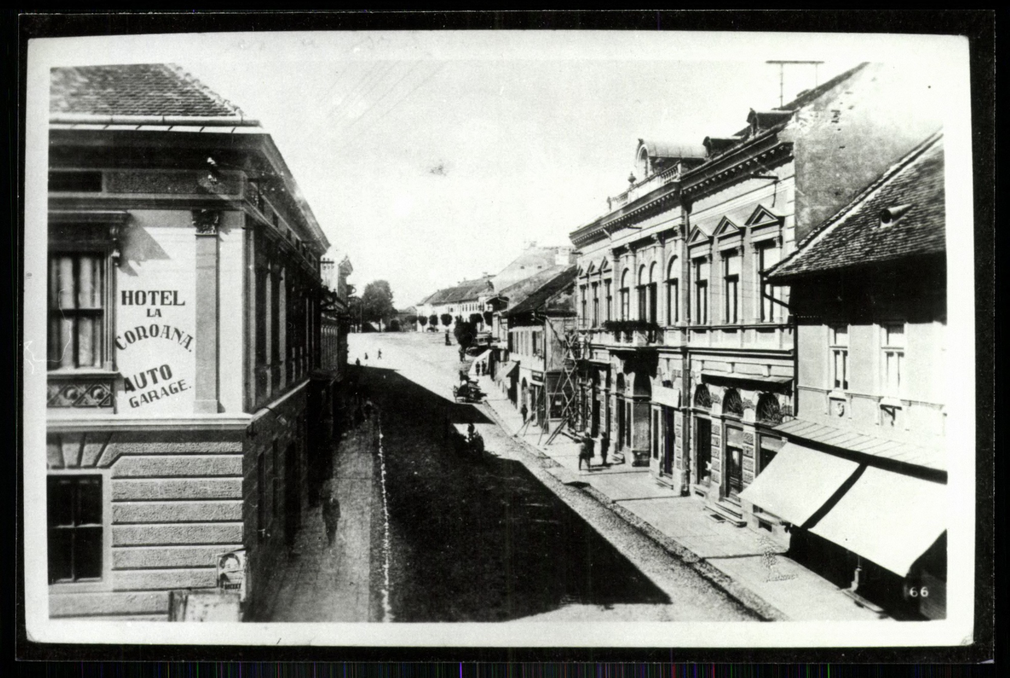 Szászváros Balra Korona szálloda (Magyar Kereskedelmi és Vendéglátóipari Múzeum CC BY-NC-ND)