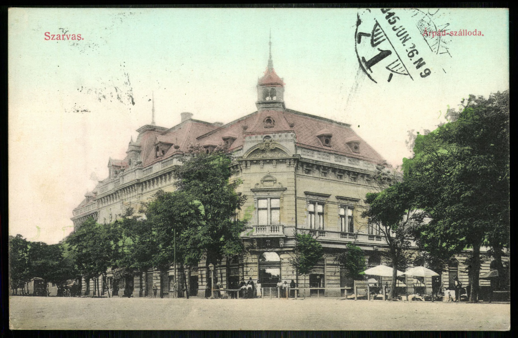 Szarvas Árpád szálloda (Magyar Kereskedelmi és Vendéglátóipari Múzeum CC BY-NC-ND)