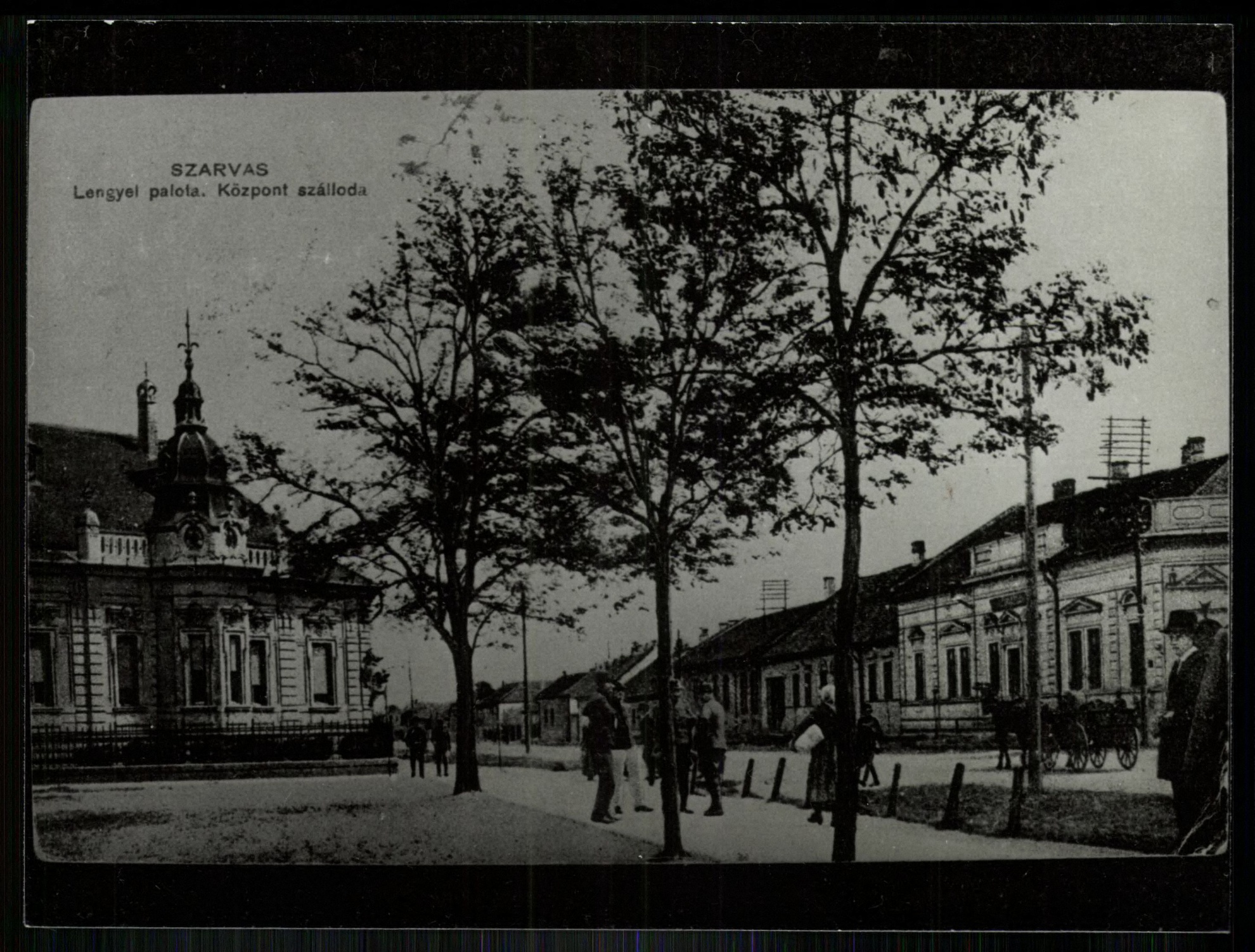 Szarvas Lengyel palota. Központ szálloda (Magyar Kereskedelmi és Vendéglátóipari Múzeum CC BY-NC-ND)