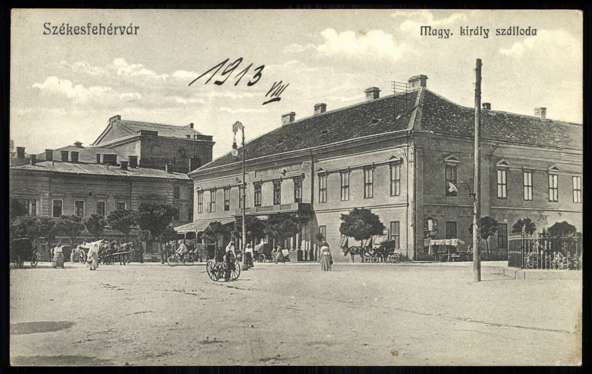 Székesfehérvár Magyar király szálloda (Magyar Kereskedelmi és Vendéglátóipari Múzeum CC BY-NC-ND)