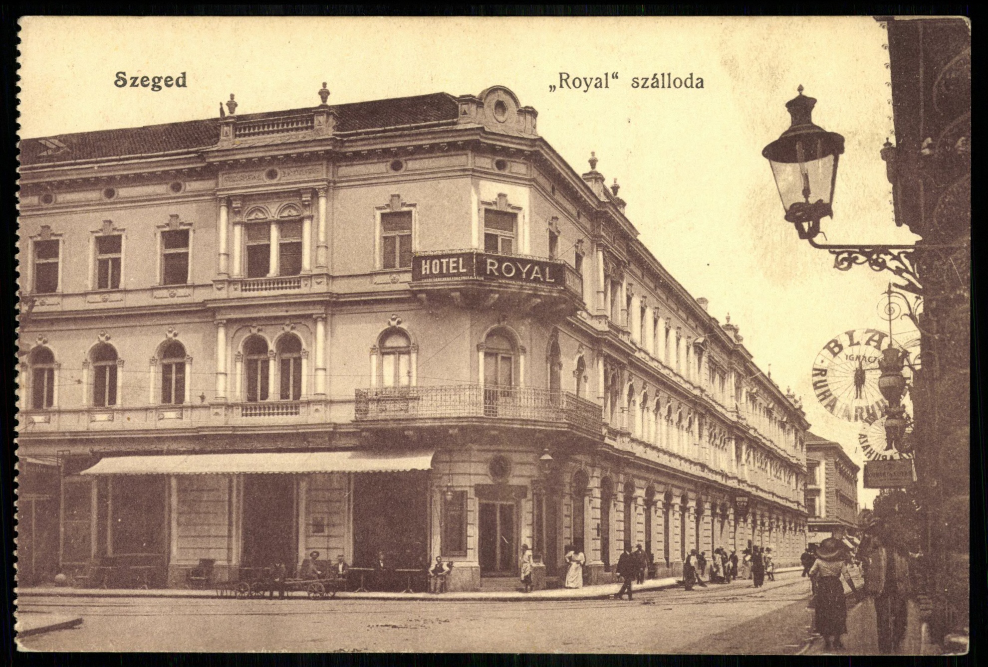 Szeged „Royal” Szálloda (Magyar Kereskedelmi és Vendéglátóipari Múzeum CC BY-NC-ND)
