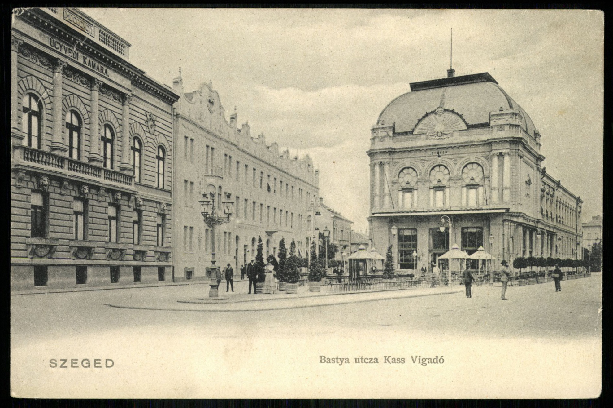 Szeged Bástya utca Kass Szálloda (Magyar Kereskedelmi és Vendéglátóipari Múzeum CC BY-NC-ND)