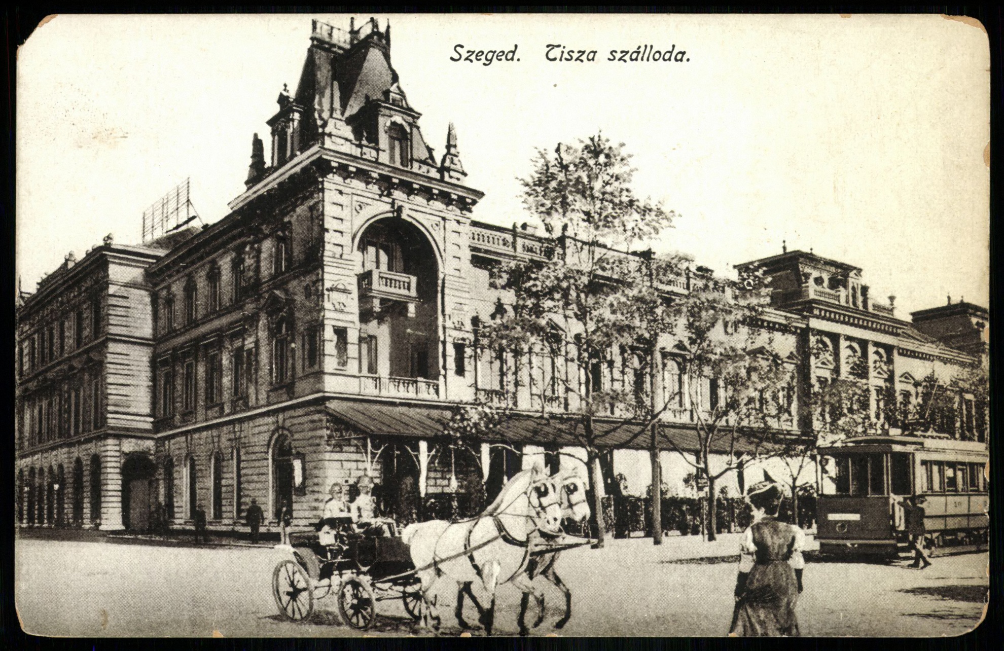 Szeged Tisza szálloda (Magyar Kereskedelmi és Vendéglátóipari Múzeum CC BY-NC-ND)