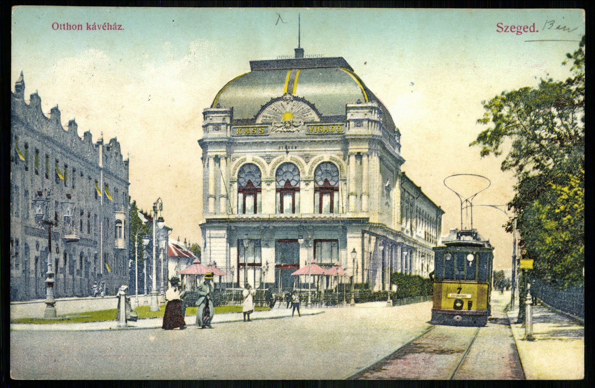 Szeged Otthon Szálloda (Magyar Kereskedelmi és Vendéglátóipari Múzeum CC BY-NC-ND)