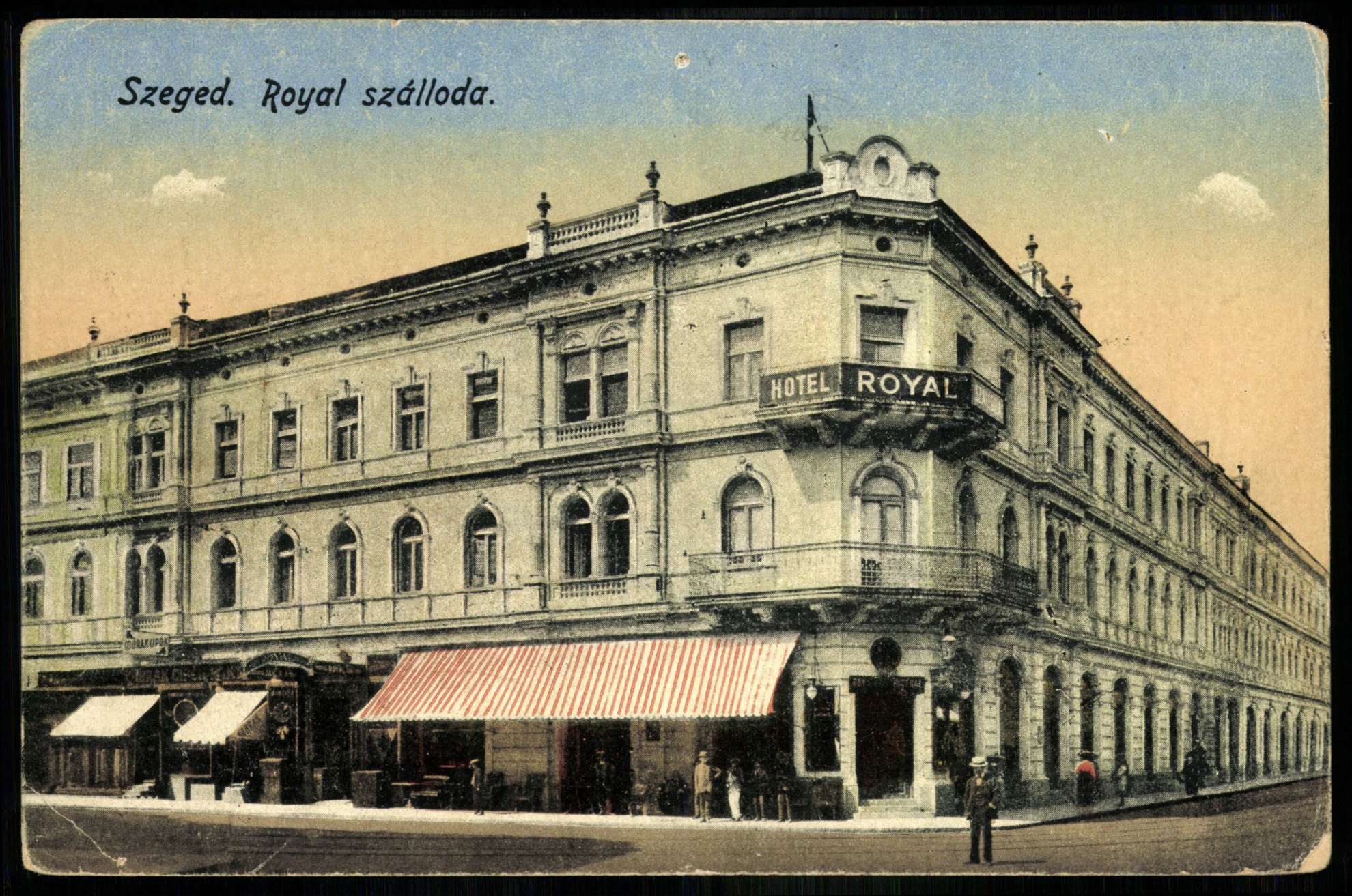 Szeged Royal szálloda (Magyar Kereskedelmi és Vendéglátóipari Múzeum CC BY-NC-ND)