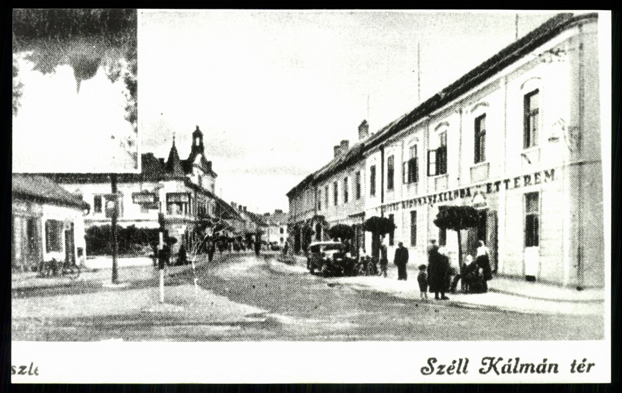 Szentgotthárd Széll Kálmán tér. Korona Szálloda Étterem (Magyar Kereskedelmi és Vendéglátóipari Múzeum CC BY-NC-ND)